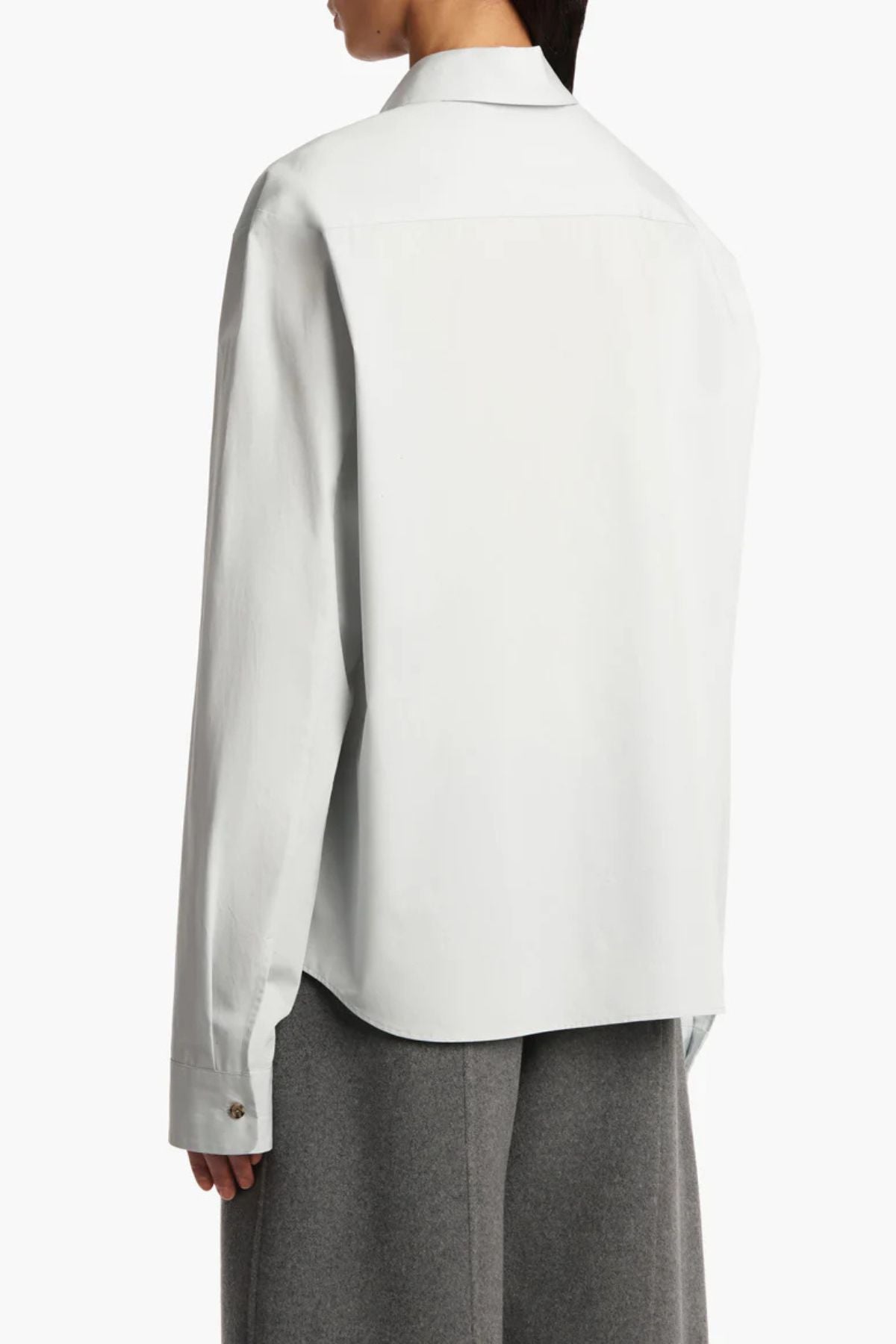 KHAITE Argo Shirt - Ice Blue