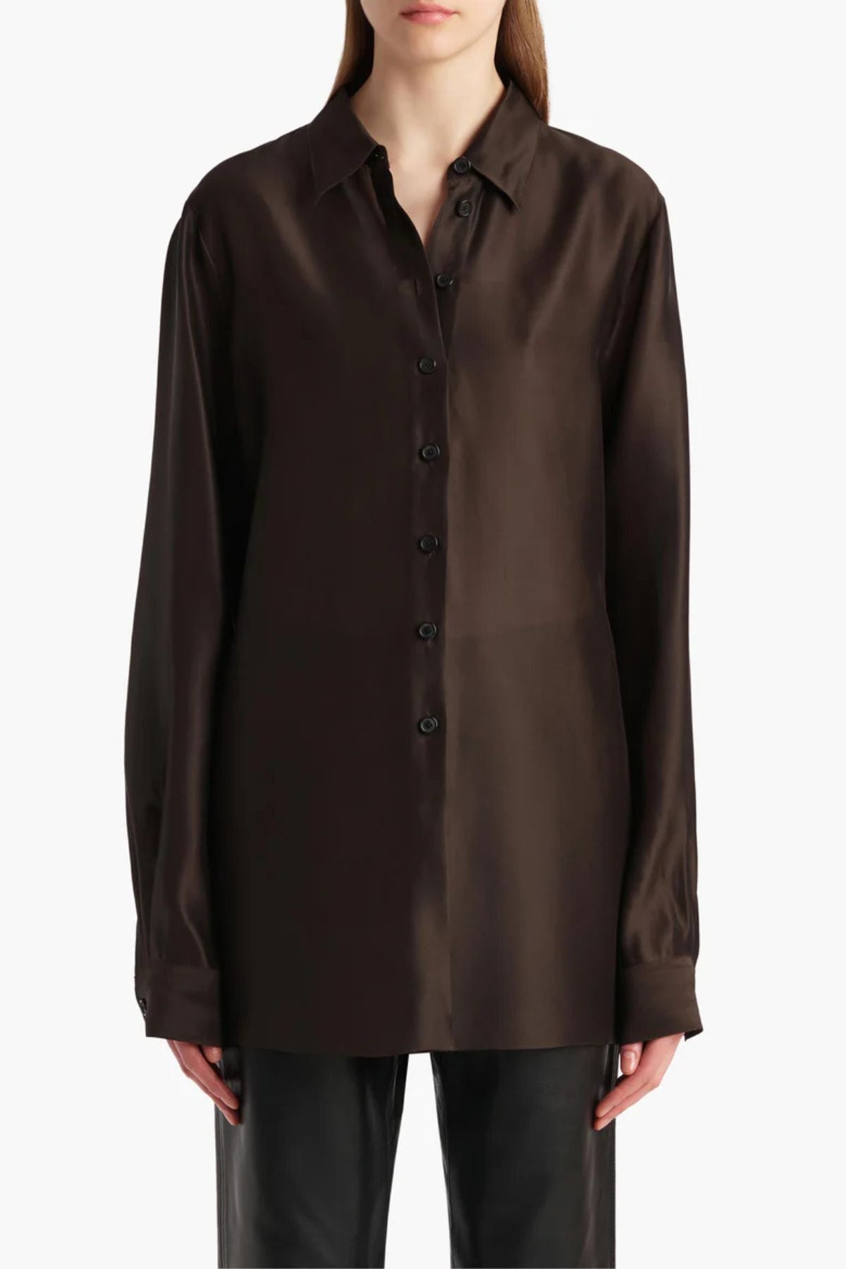 KHAITE Auryn Top - Bark