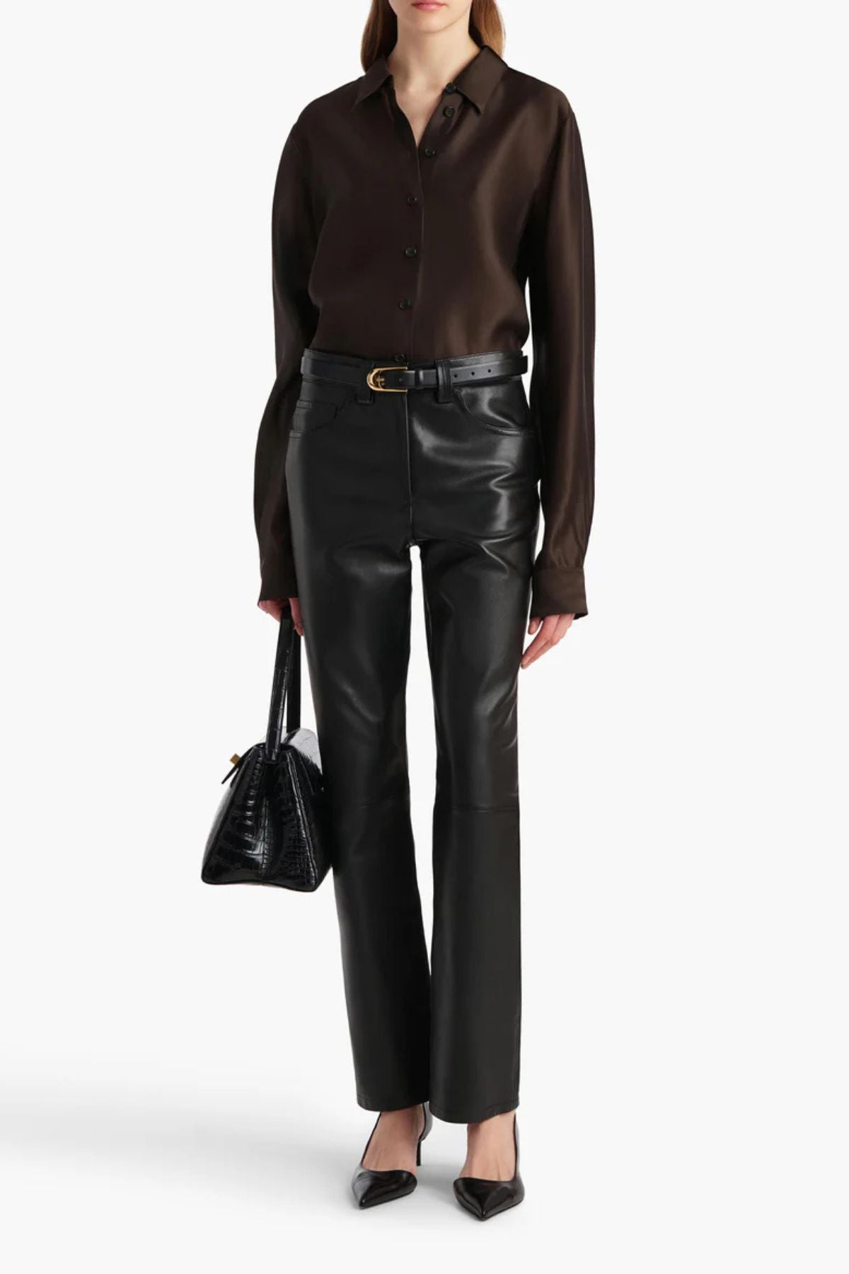 KHAITE Auryn Top - Bark