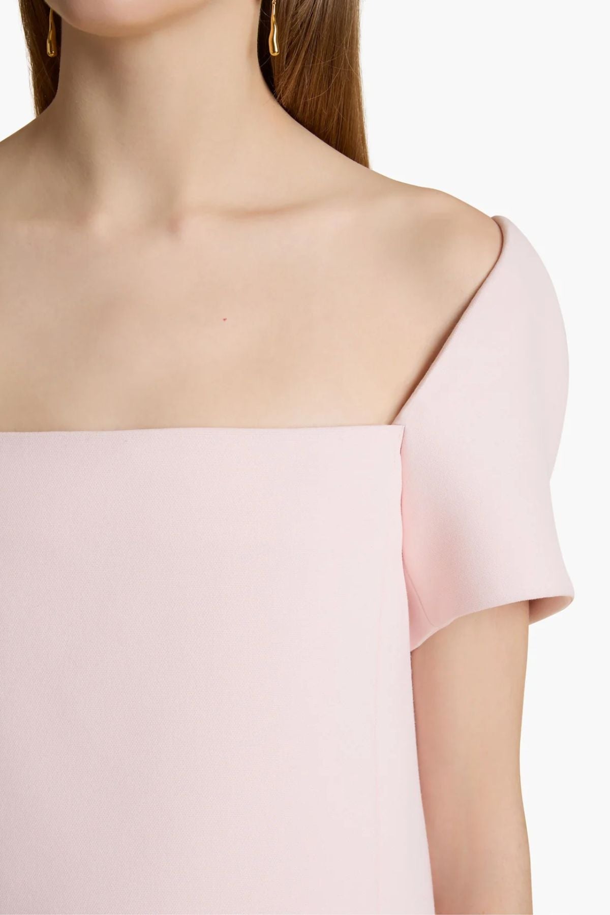 KHAITE Benji Dress - Soft Pink