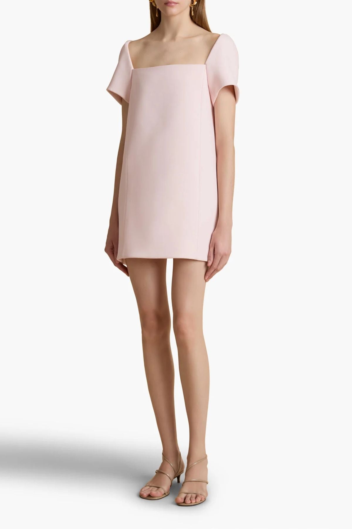 KHAITE Benji Dress - Soft Pink