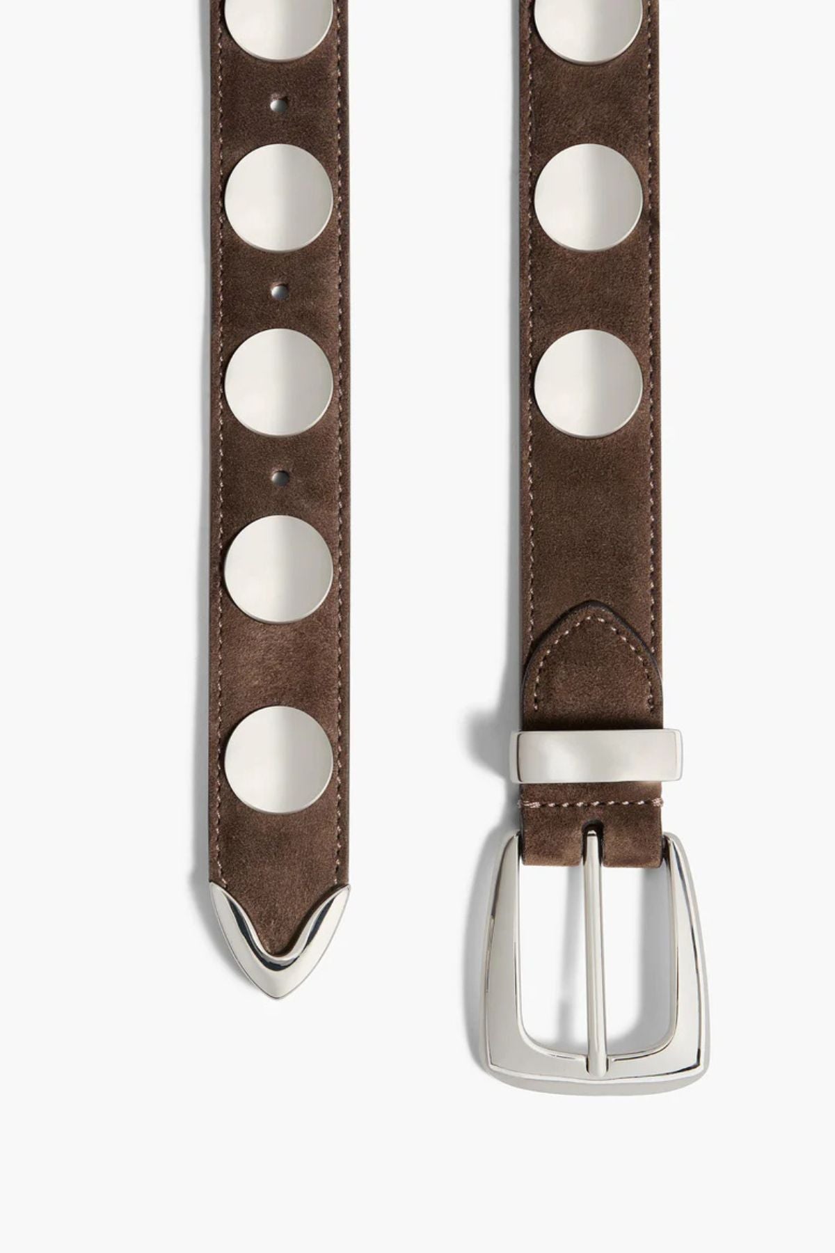KHAITE Benny Belt Studs - Ebano