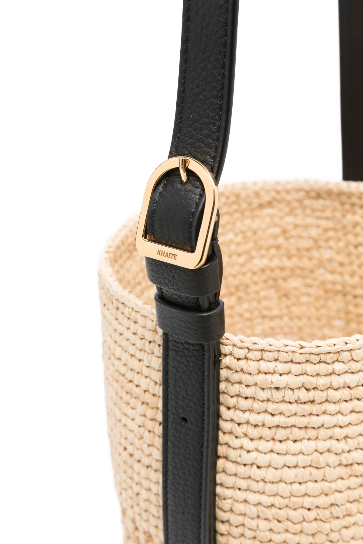 KHAITE Billie Bucket Bag - Mud/ Natural
