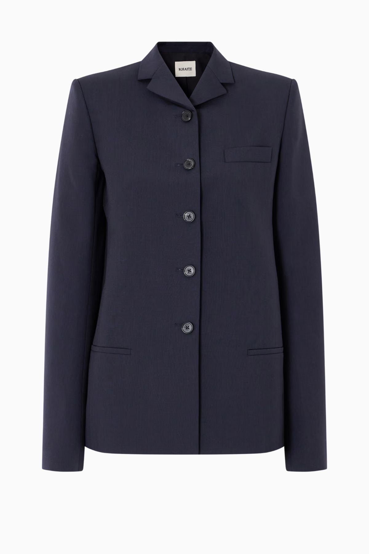KHAITE Celton Blazer - Dark Navy