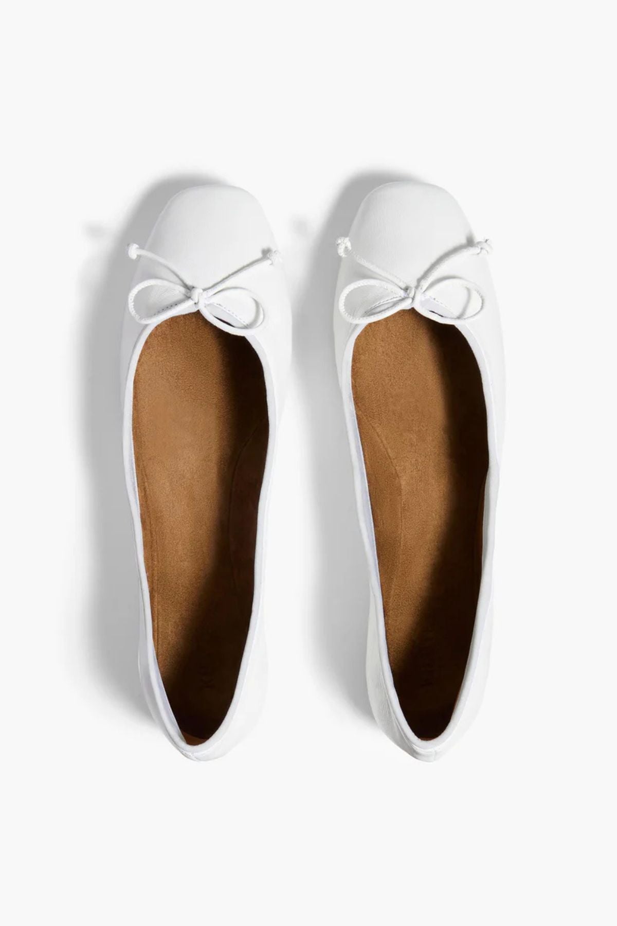 KHAITE Charlotte Ballerina - Optic White