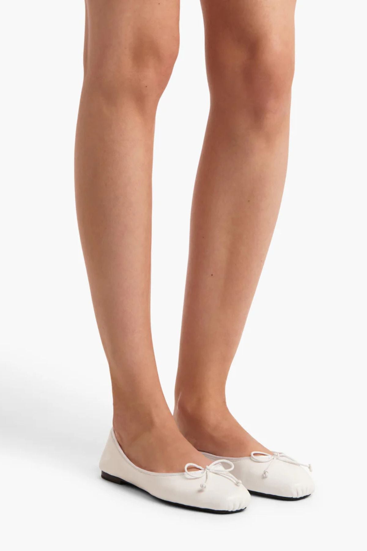 KHAITE Charlotte Ballerina - Optic White