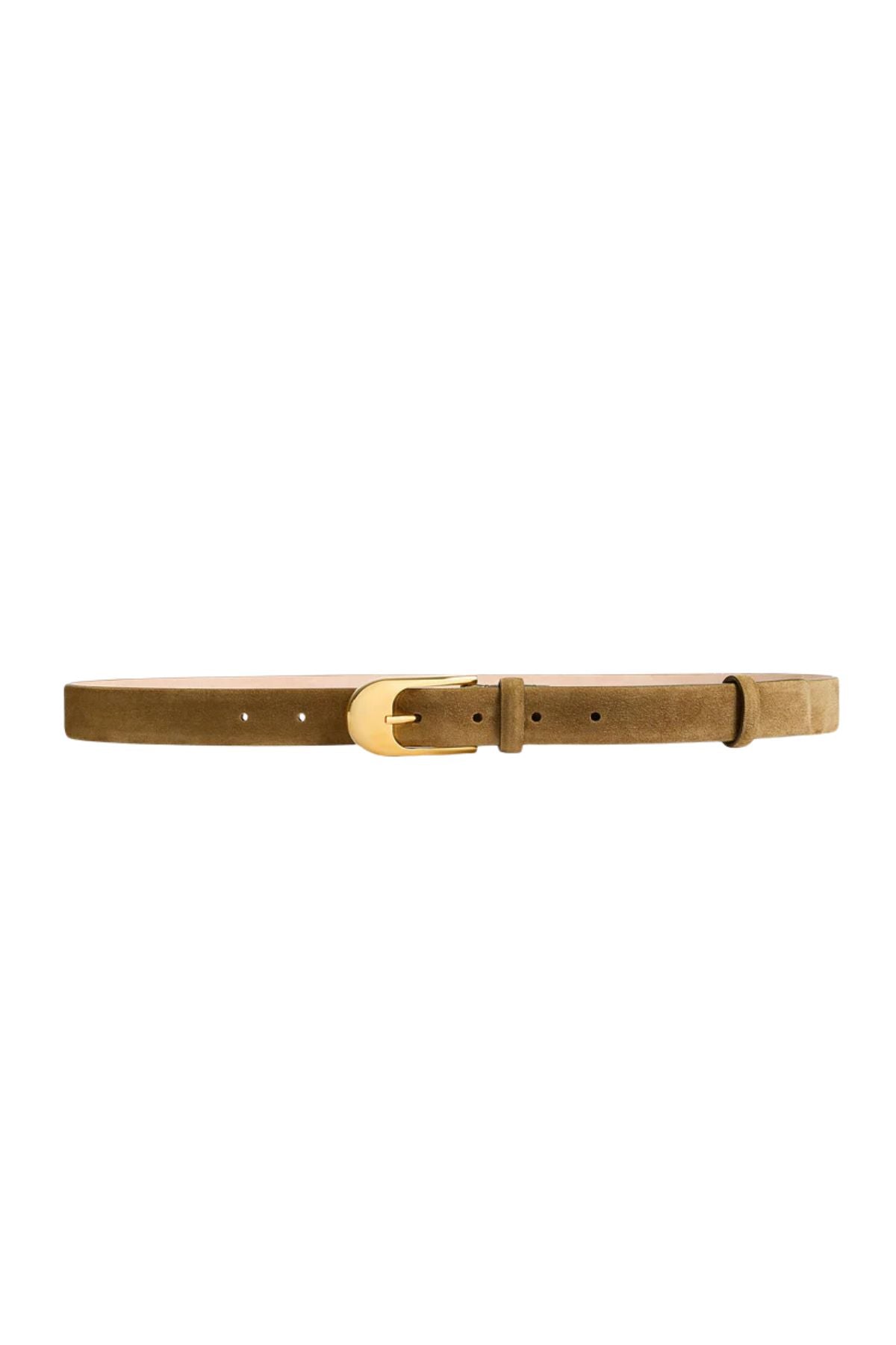 KHAITE Dome Belt Gold - Mud