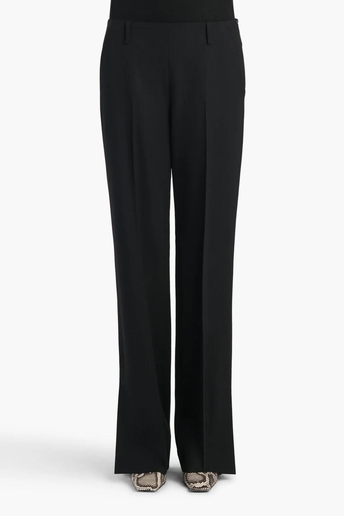 KHAITE Grenare Pant - Black