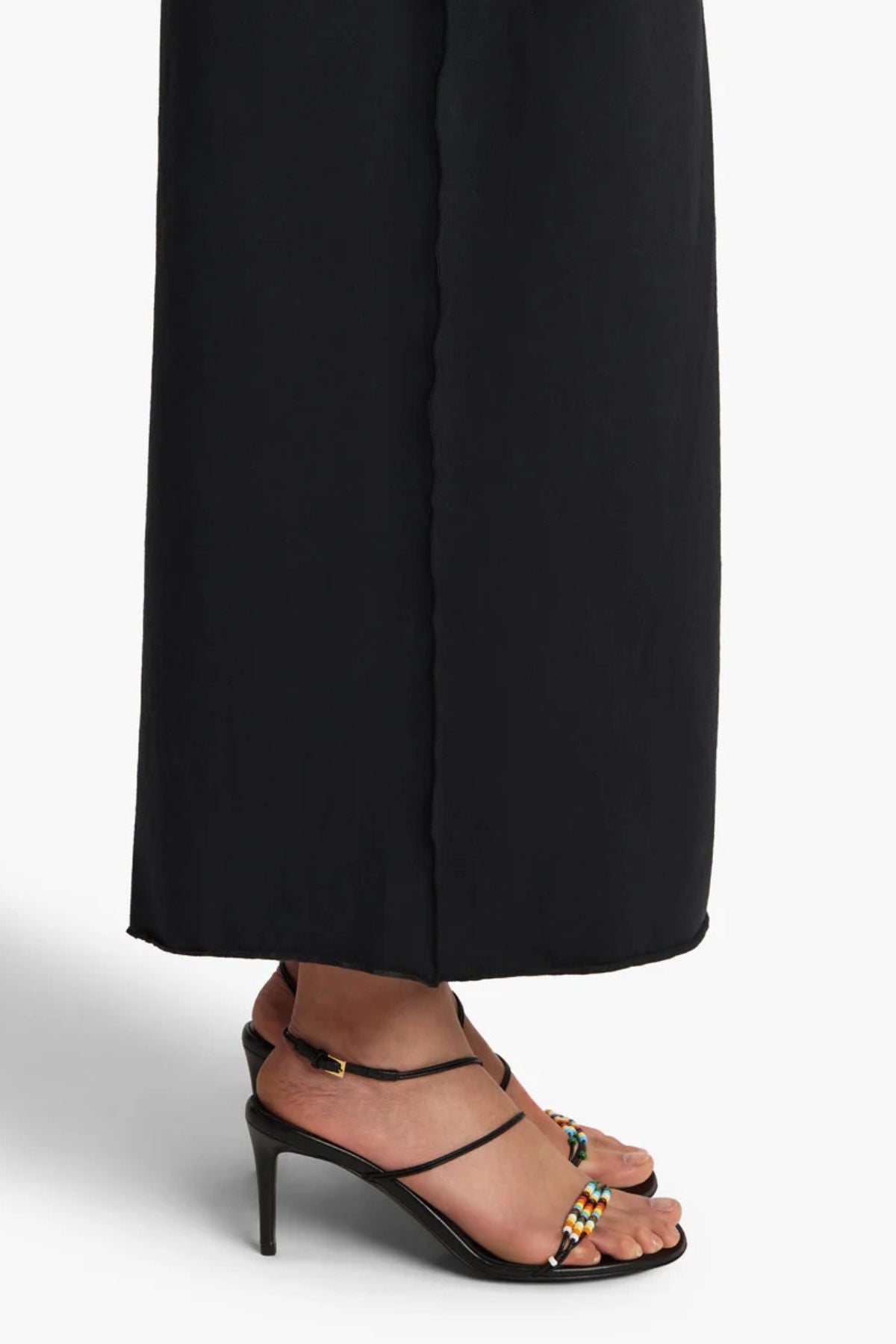 KHAITE Hal Dress - Washed Black