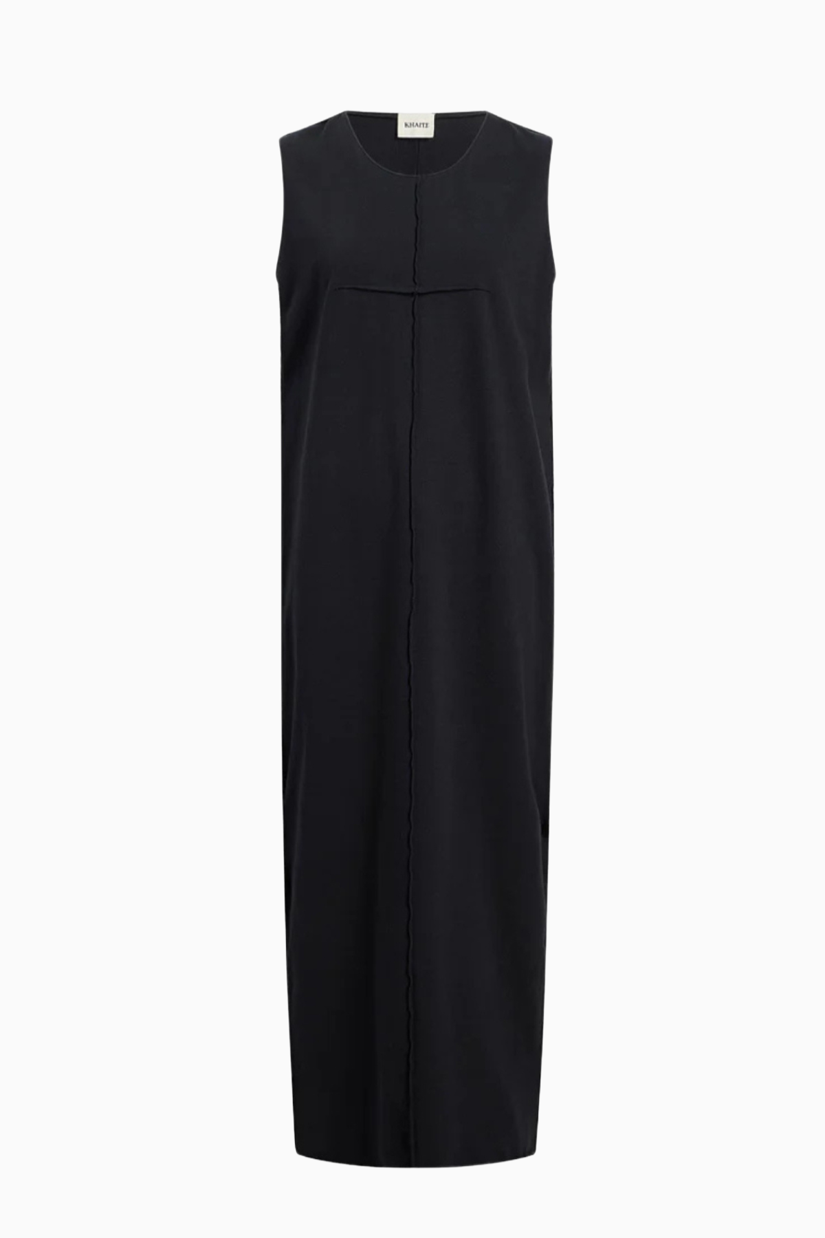 KHAITE Hal Dress - Washed Black
