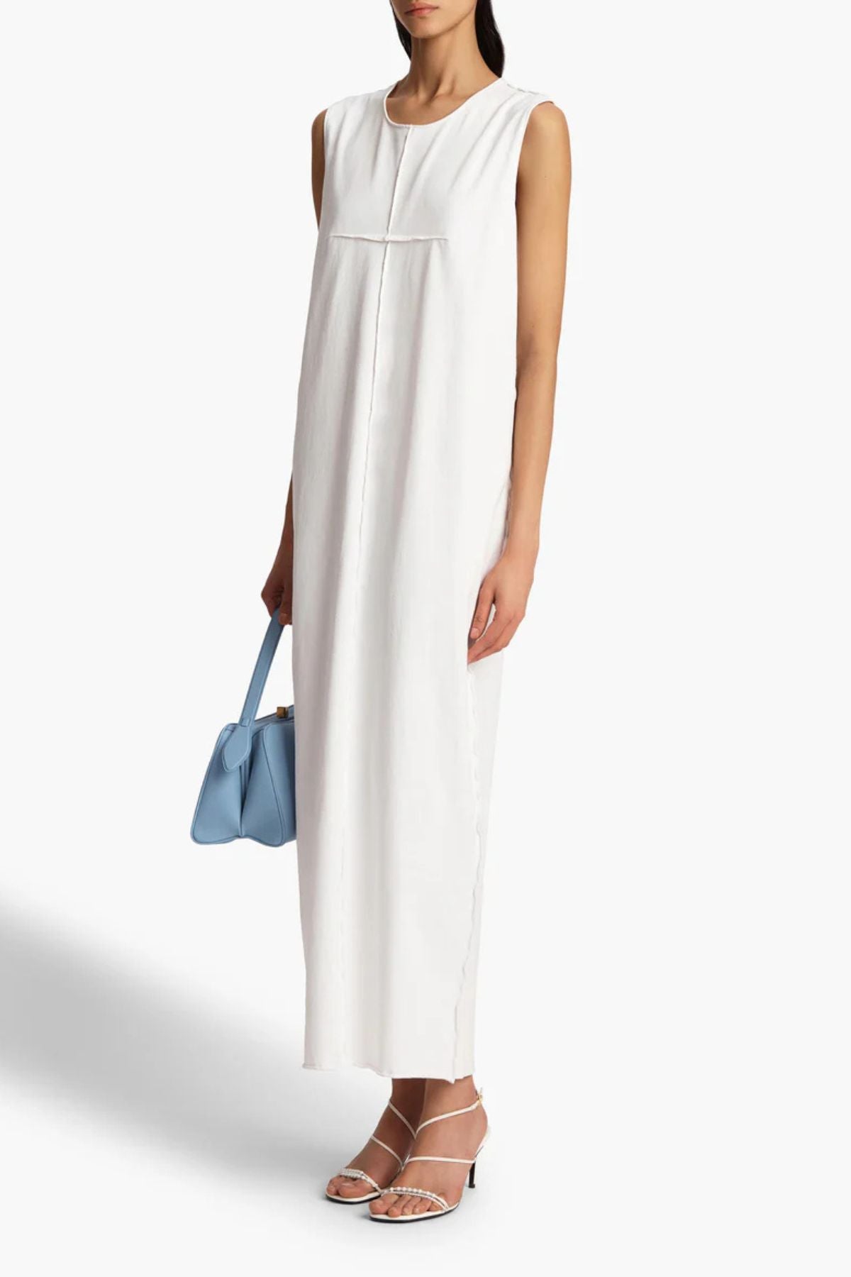 KHAITE Hal Dress - White