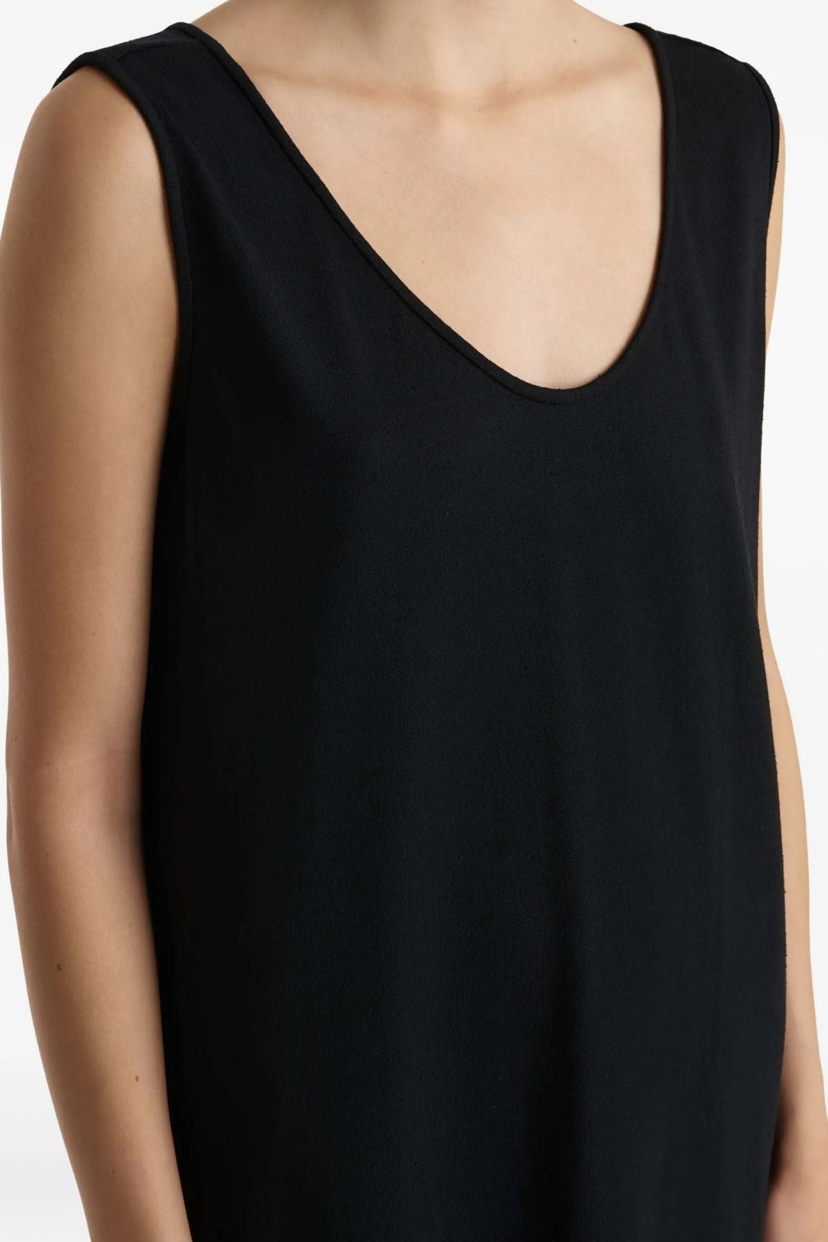 KHAITE Hall Dress - Black