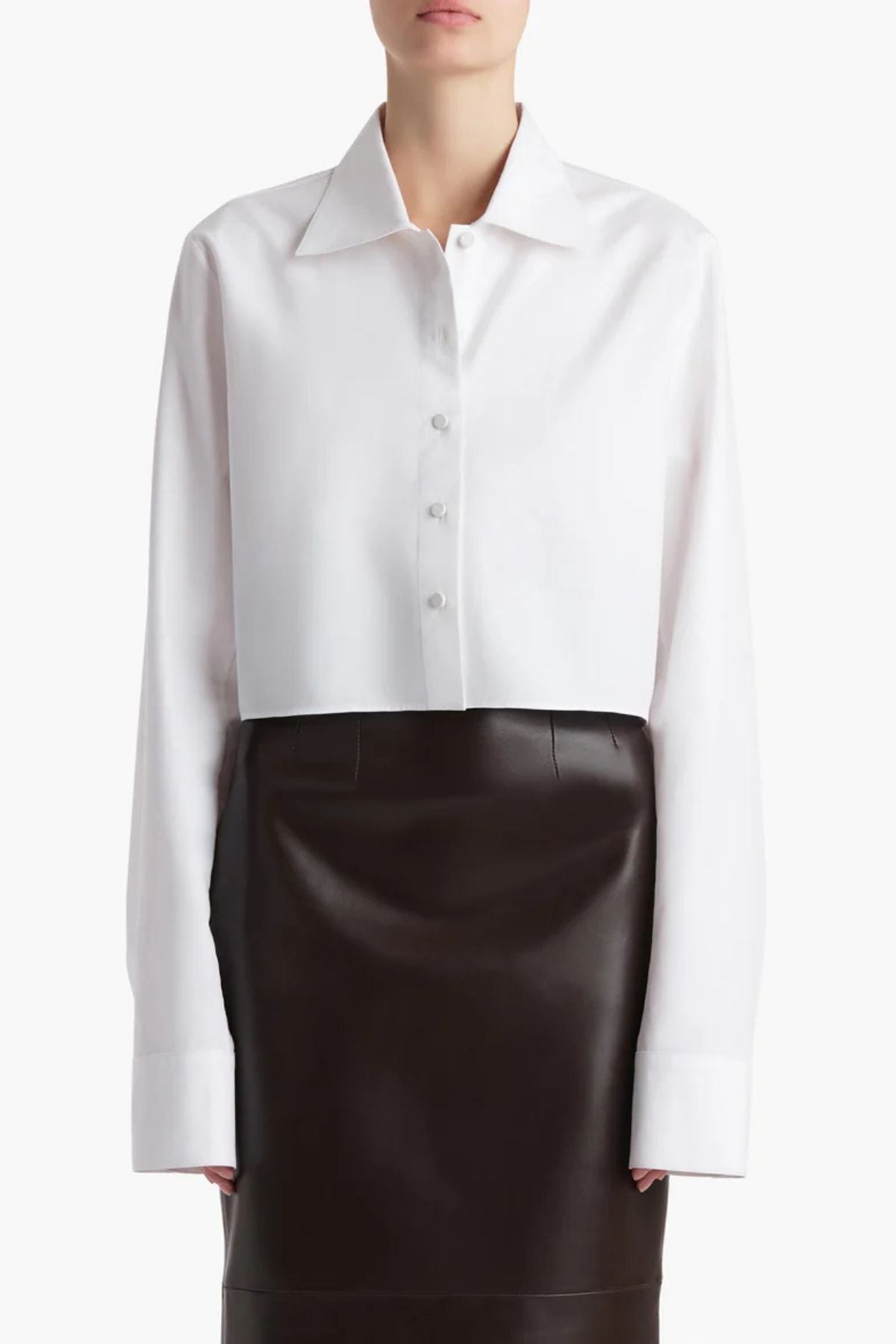 KHAITE Jasen Top - Chalk