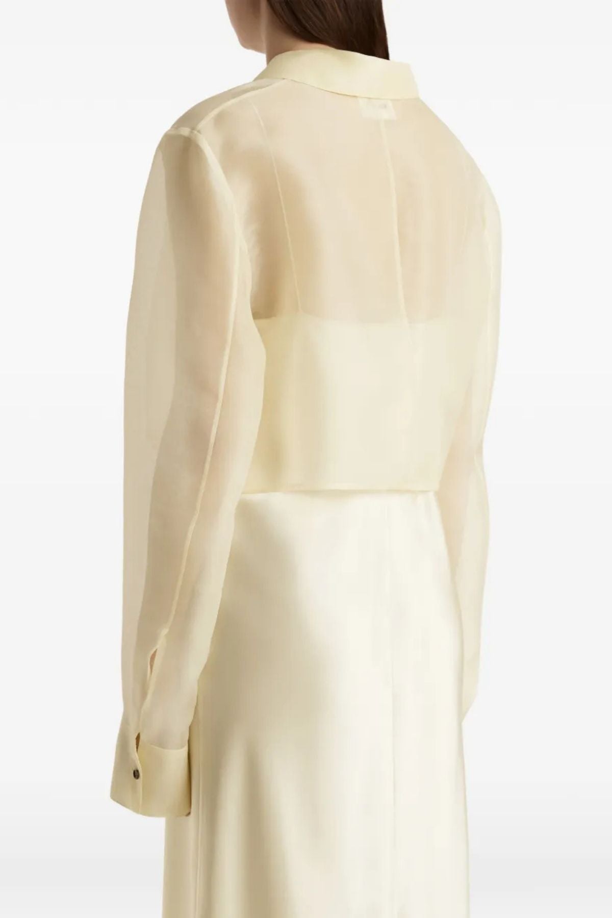 KHAITE Jasen Top - Pale Yellow