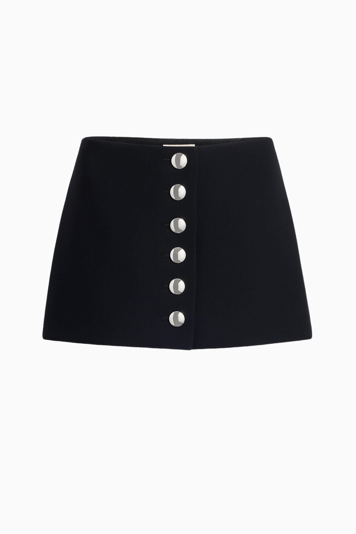 KHAITE Jaxon Skirt Doubleface Crepe - Black