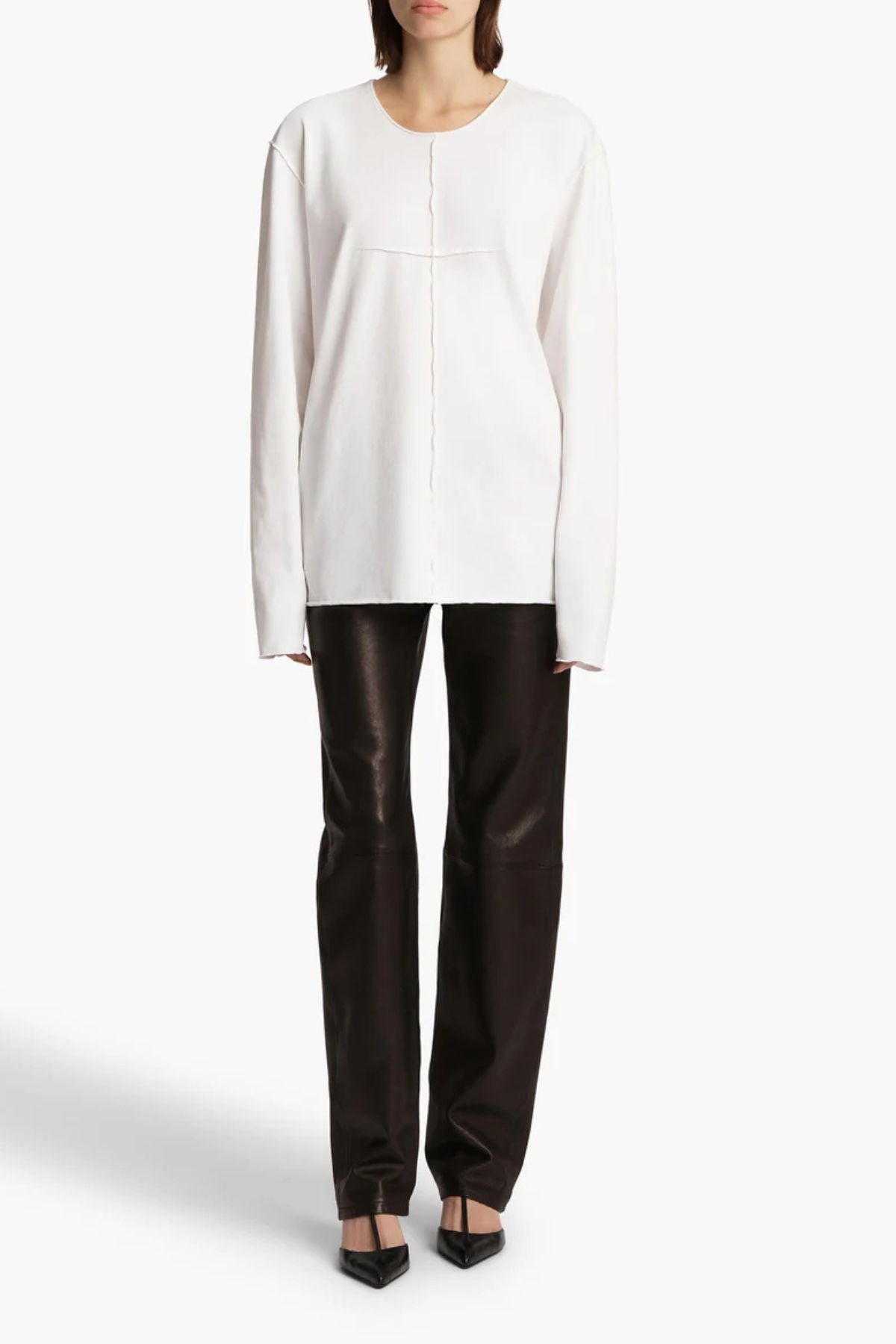 KHAITE Kit Top - White