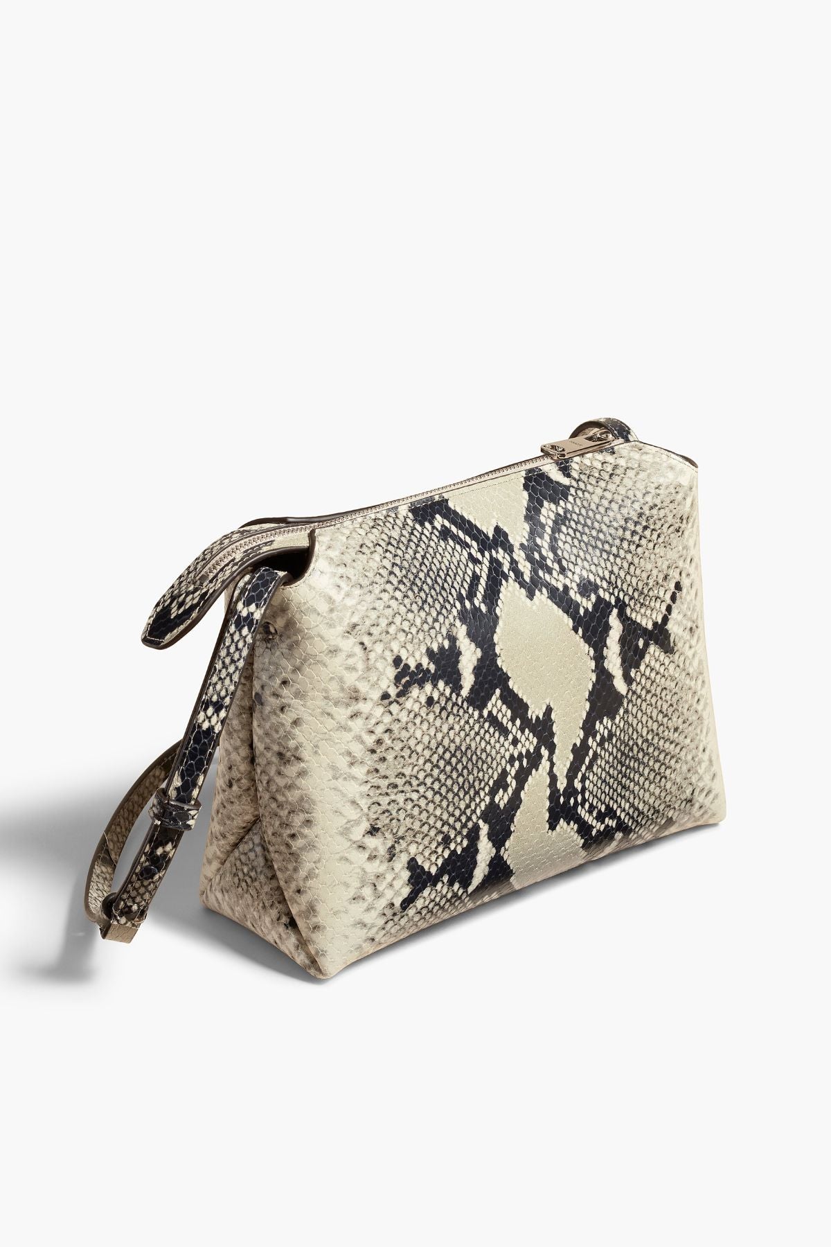 KHAITE Lina Medium Crossbody Pouch - Natural