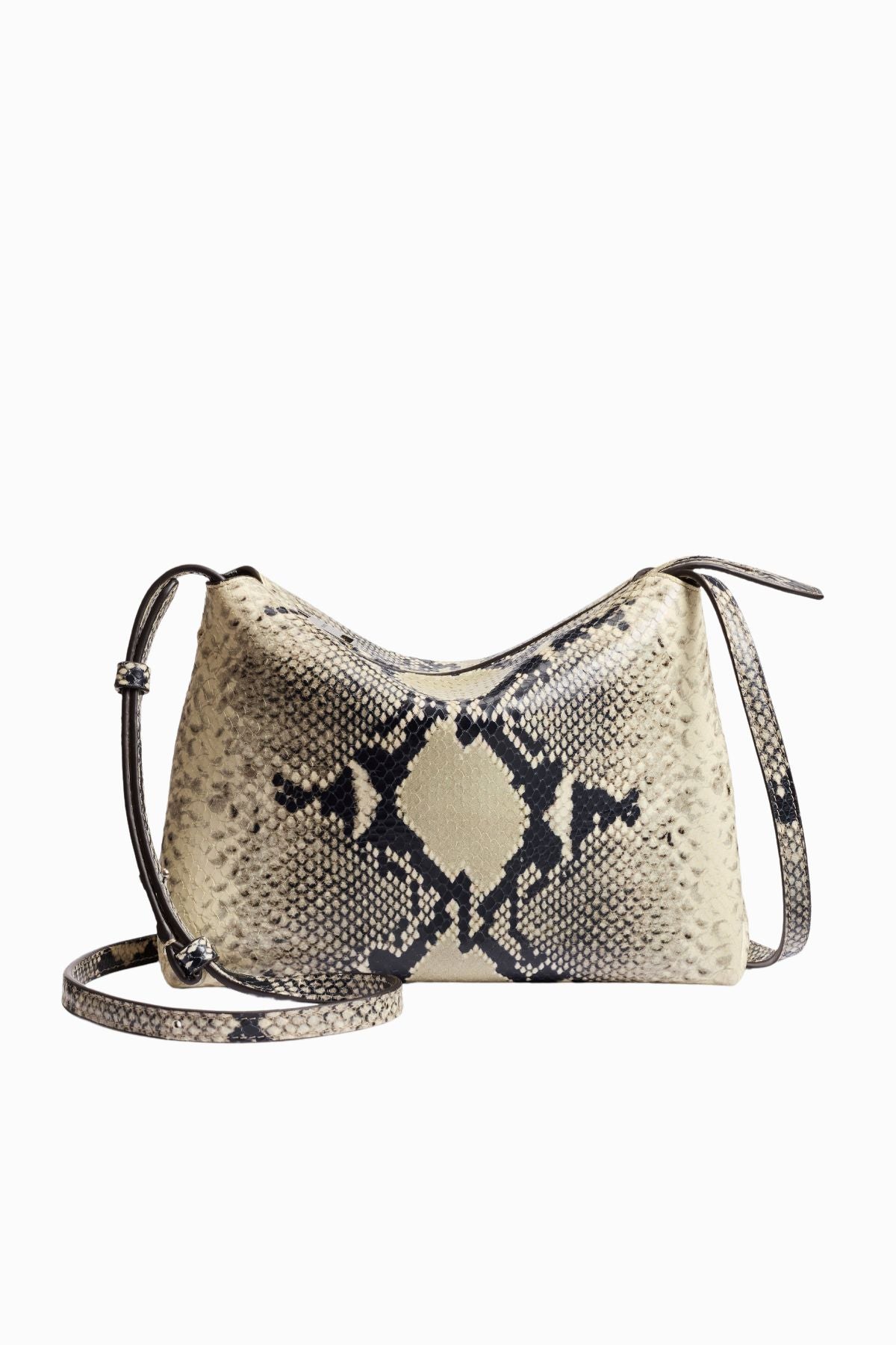 KHAITE Lina Medium Crossbody Pouch - Natural