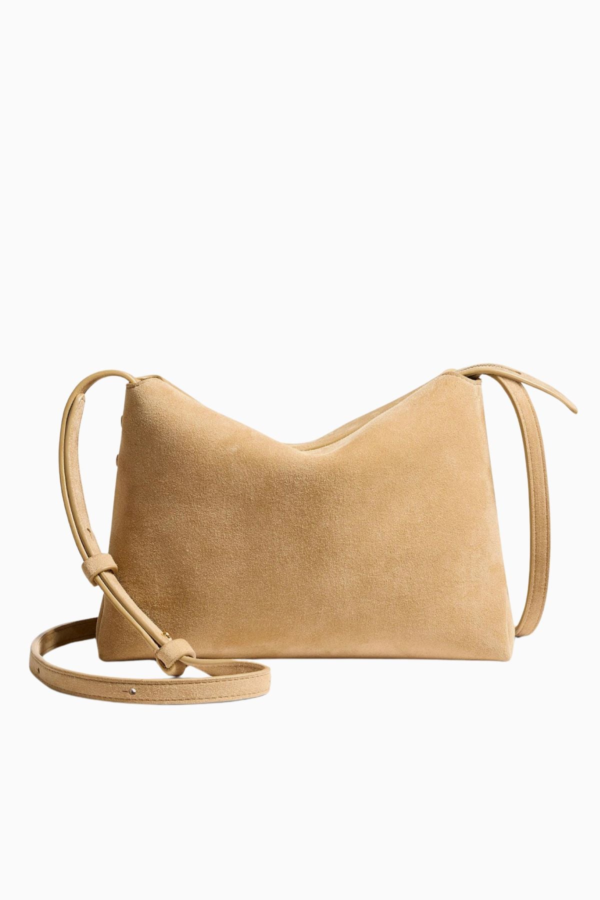 KHAITE Lina Medium Crossbody Pouch - Wheat