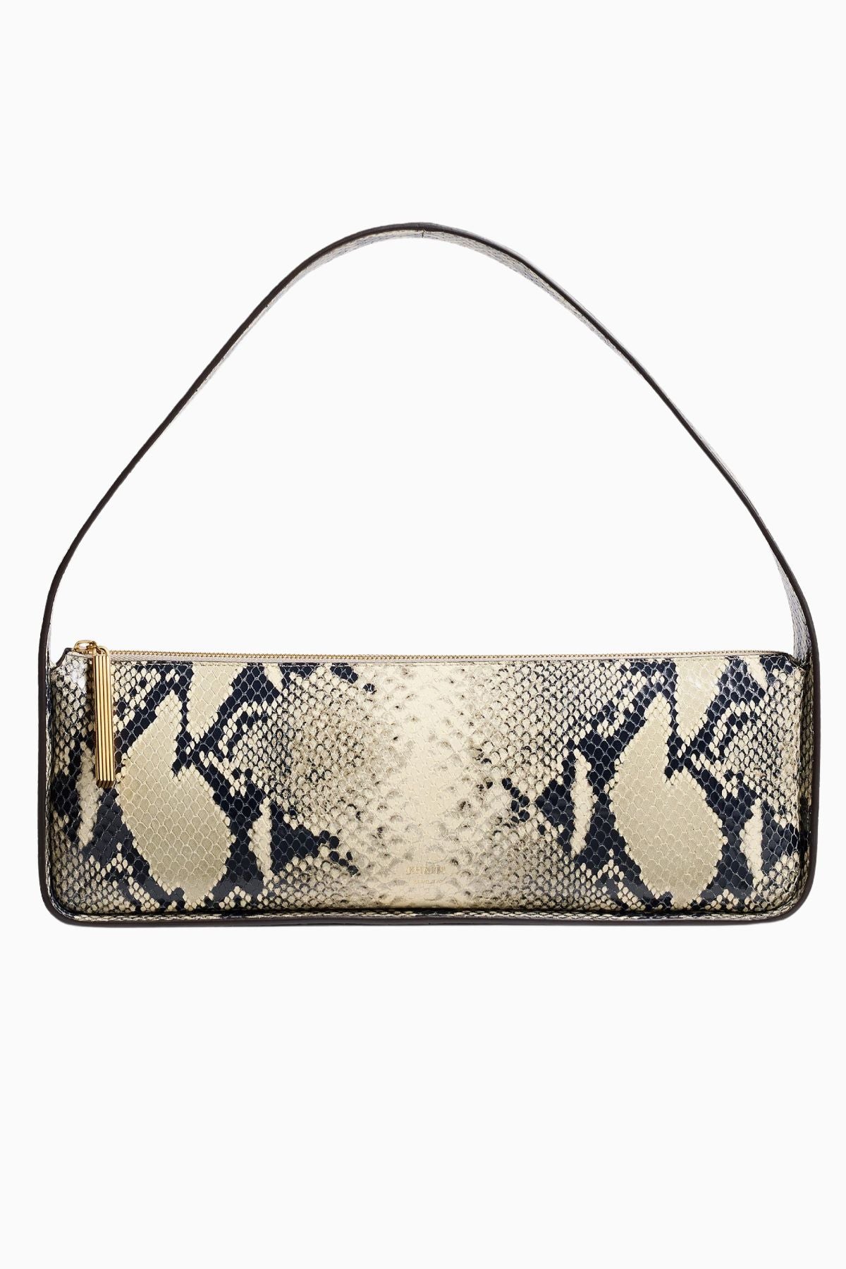 KHAITE Lori Baguette Python - Natural