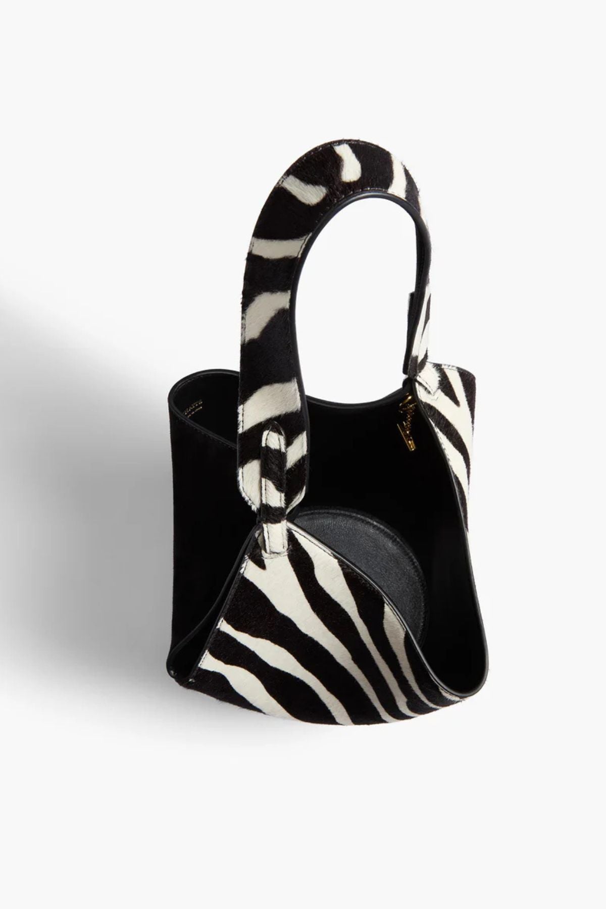 KHAITE Lotus Mini Tote - Black/ White