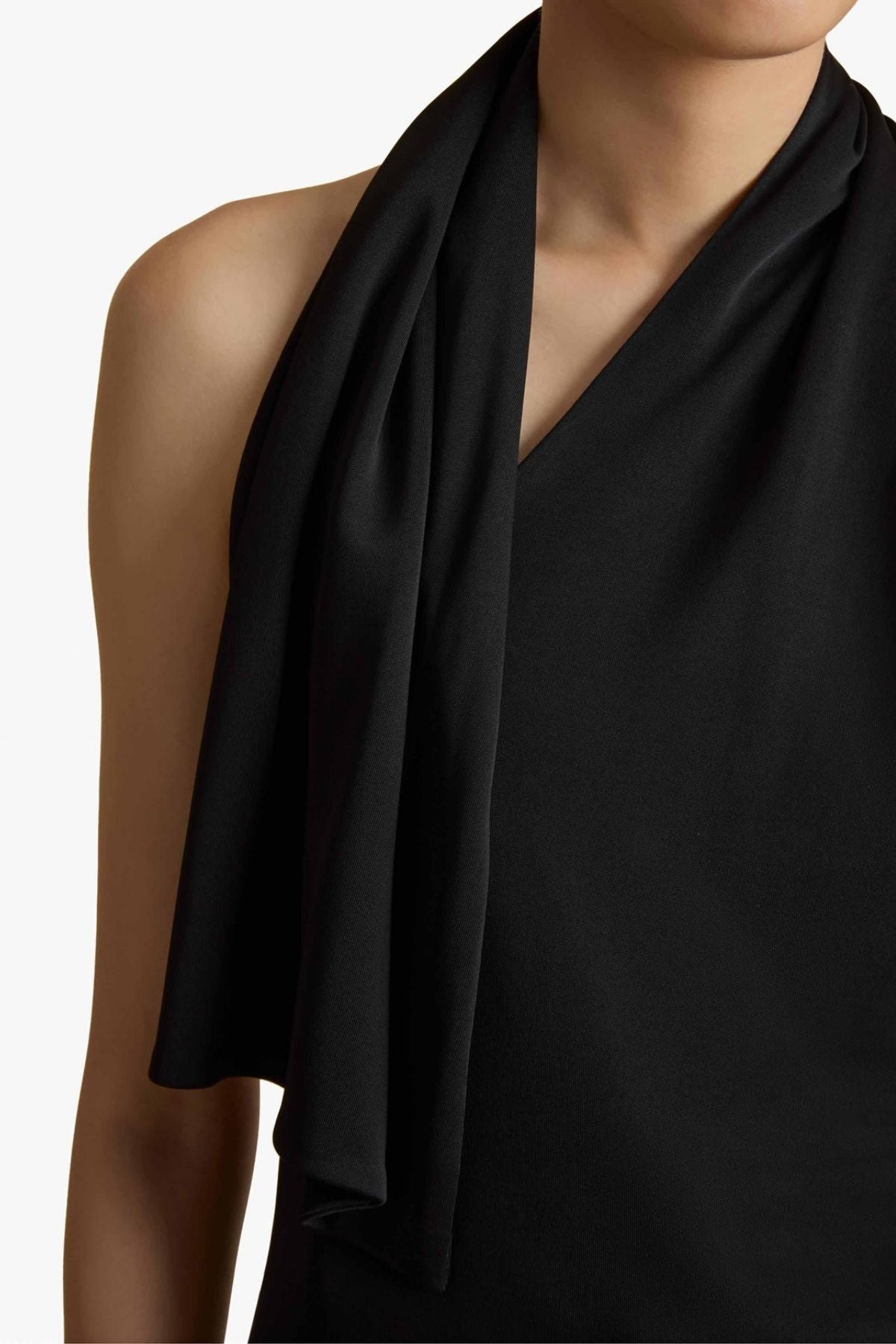 KHAITE Loza Top - Black