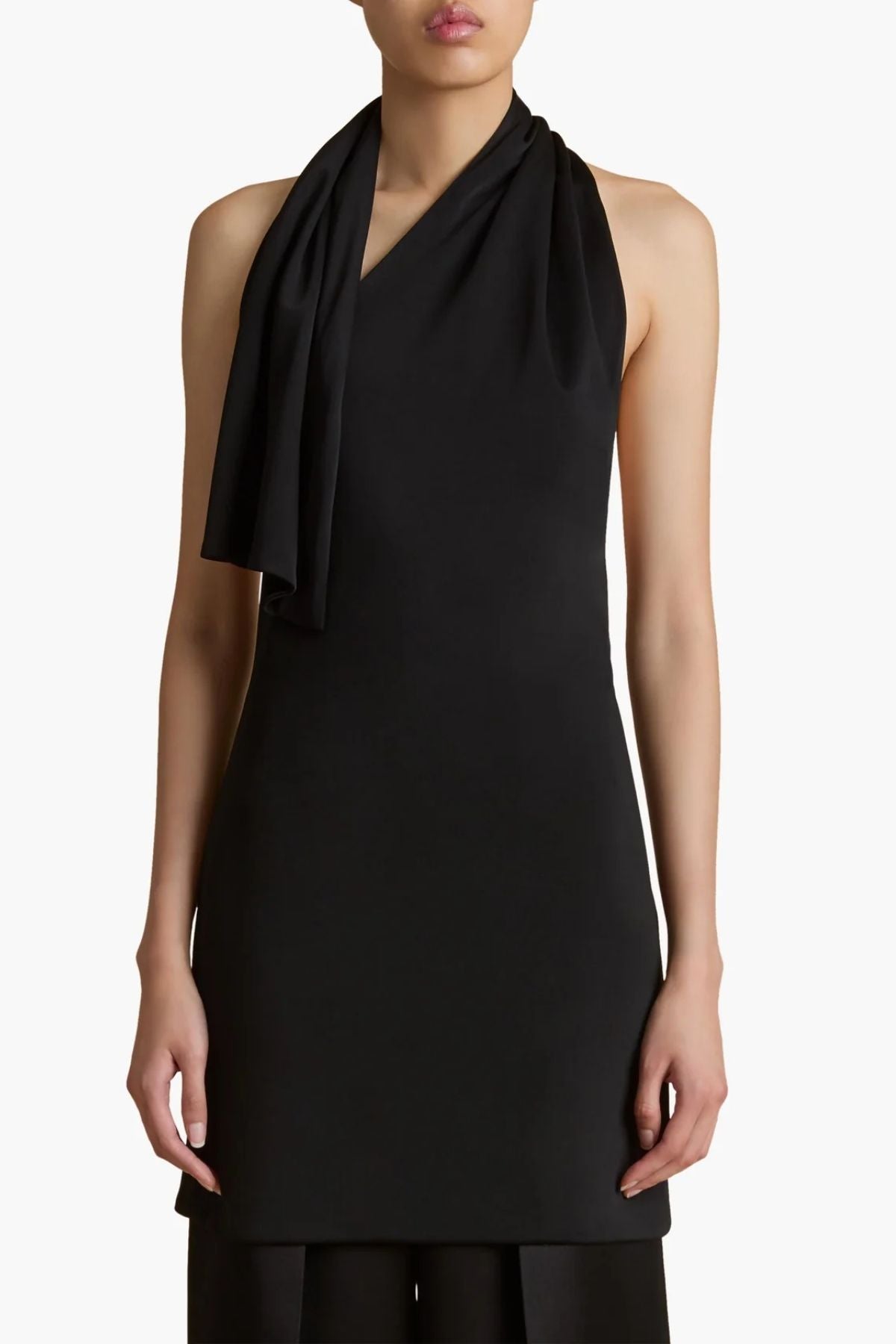 KHAITE Loza Top - Black