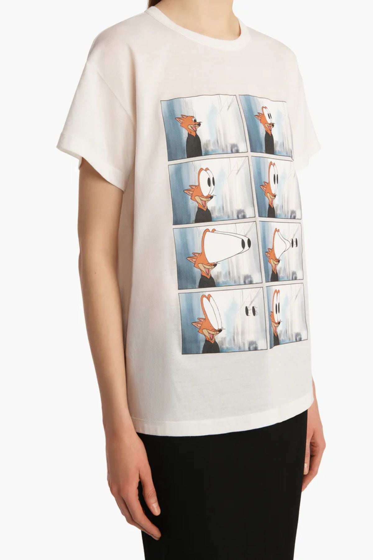 KHAITE Maeve Top - White Multi