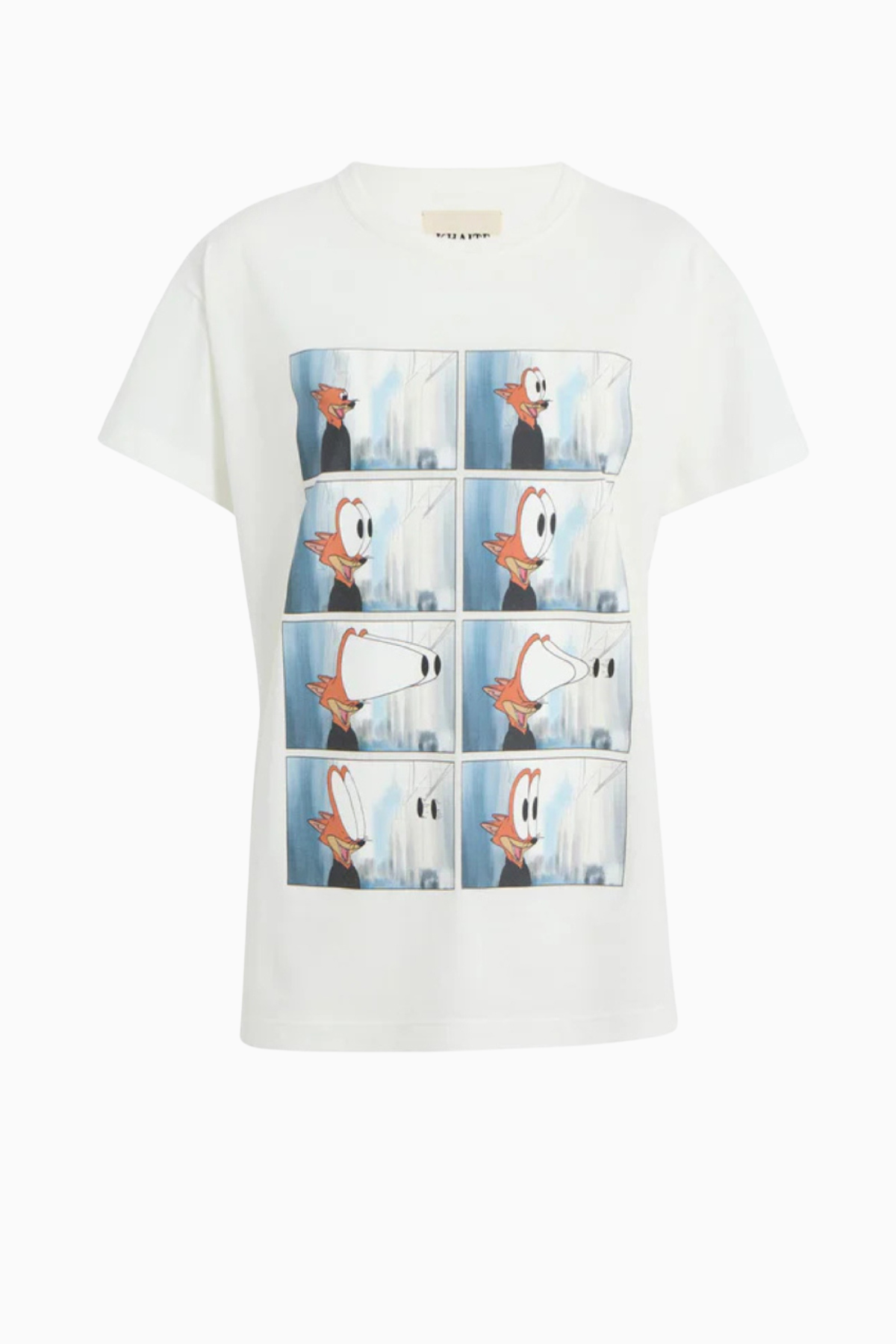 KHAITE Maeve Top - White Multi