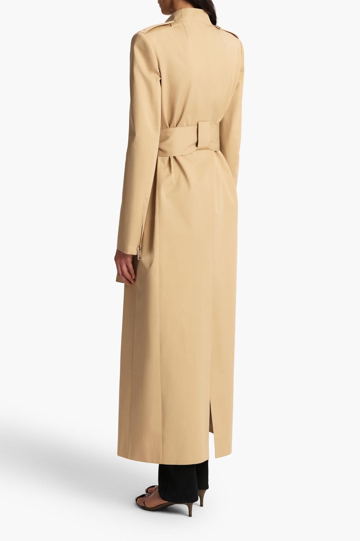 KHAITE Maxwell Coat Cotton - Wheat