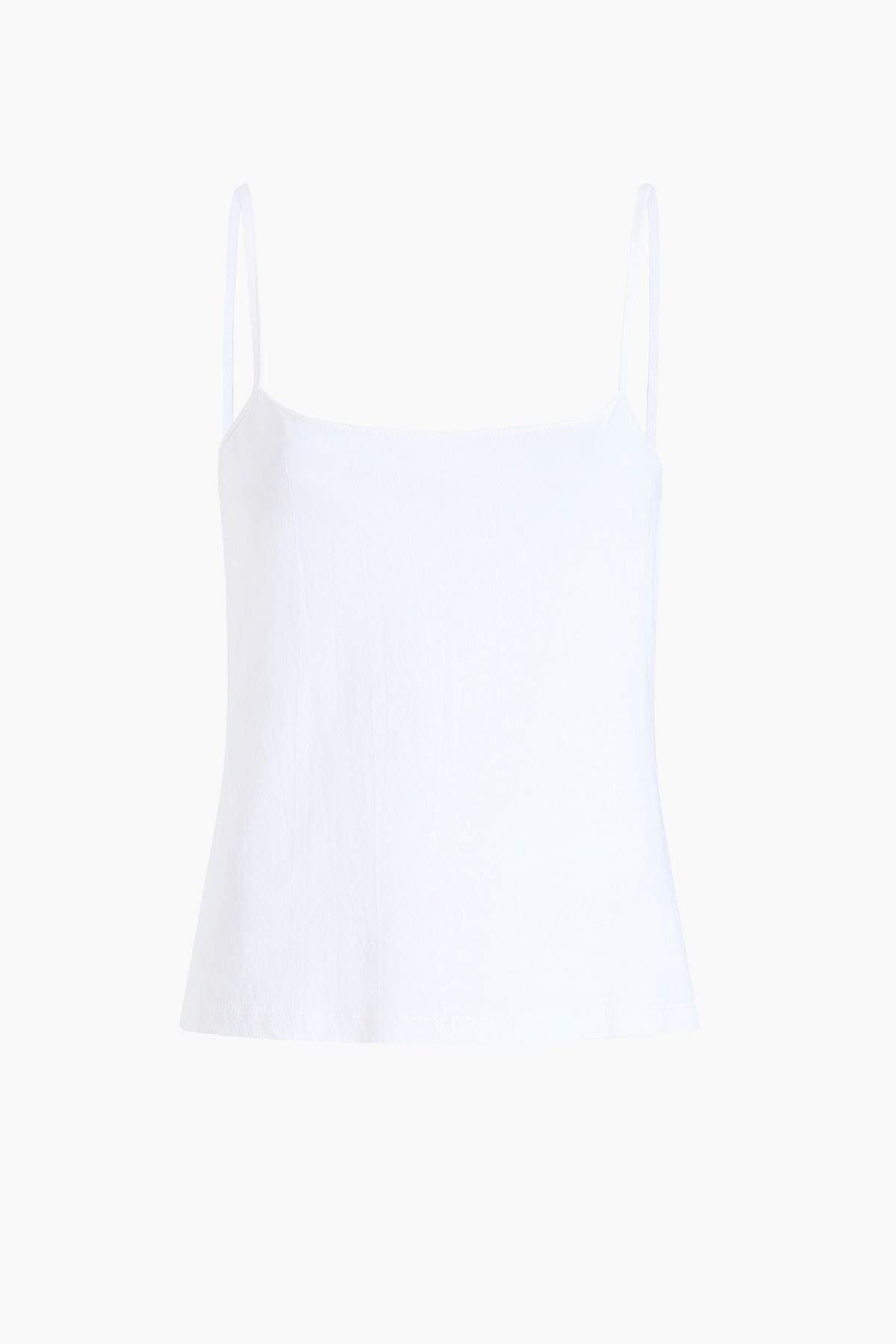 KHAITE Moss Cami - White