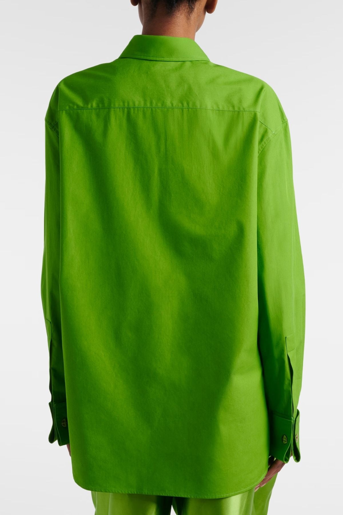 KHAITE Newton Shirt - Absinthe