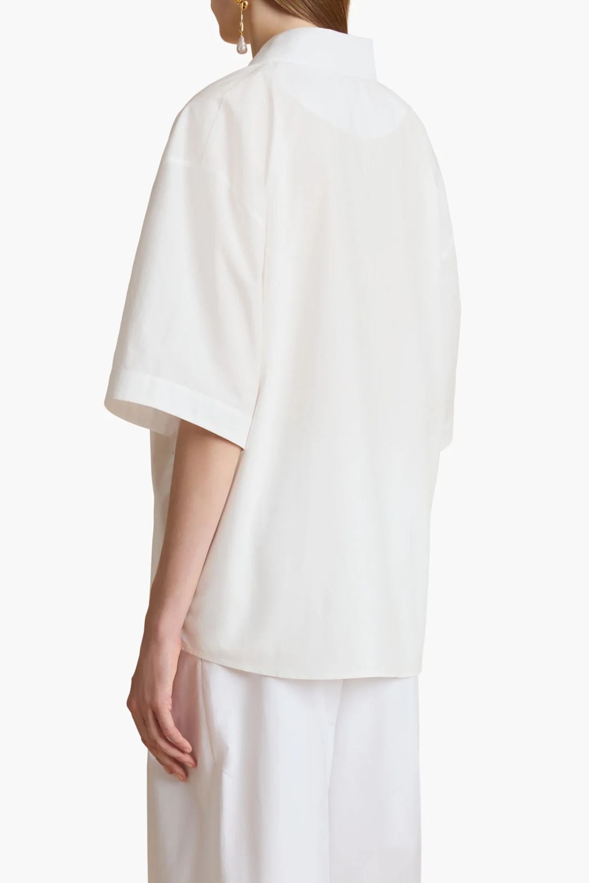 KHAITE Owen Top - White