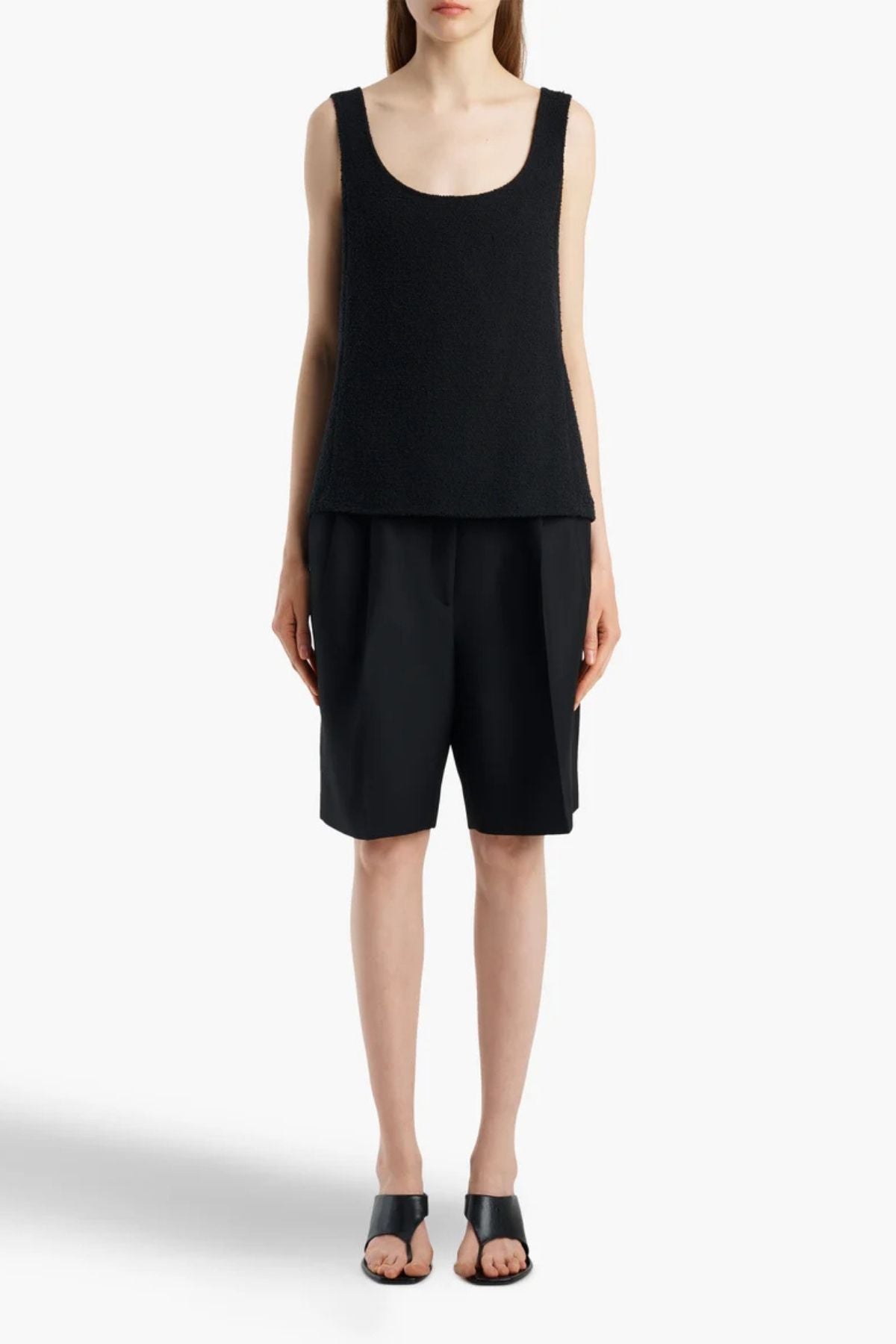 KHAITE Parker Top - Black