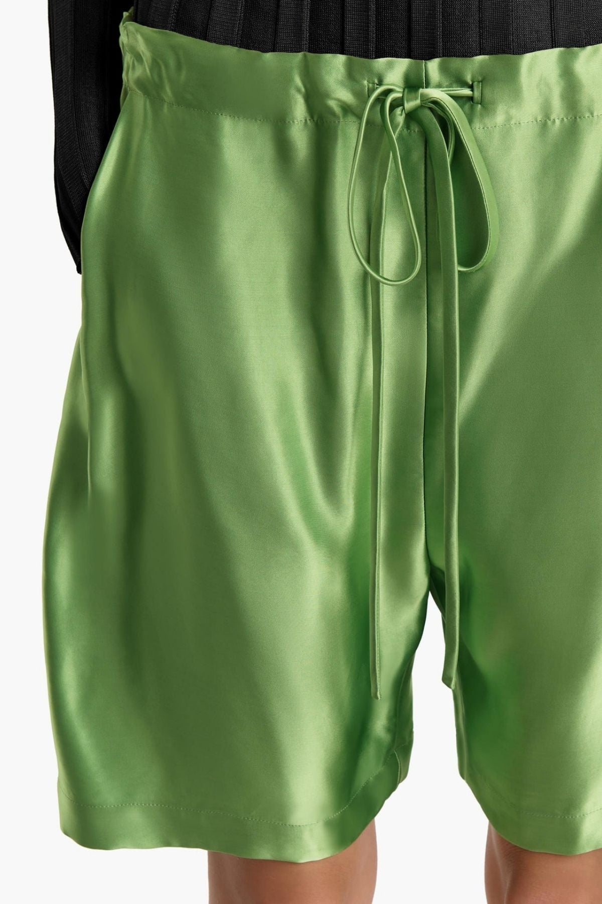 KHAITE Rohe Boxer Short - Absinthe