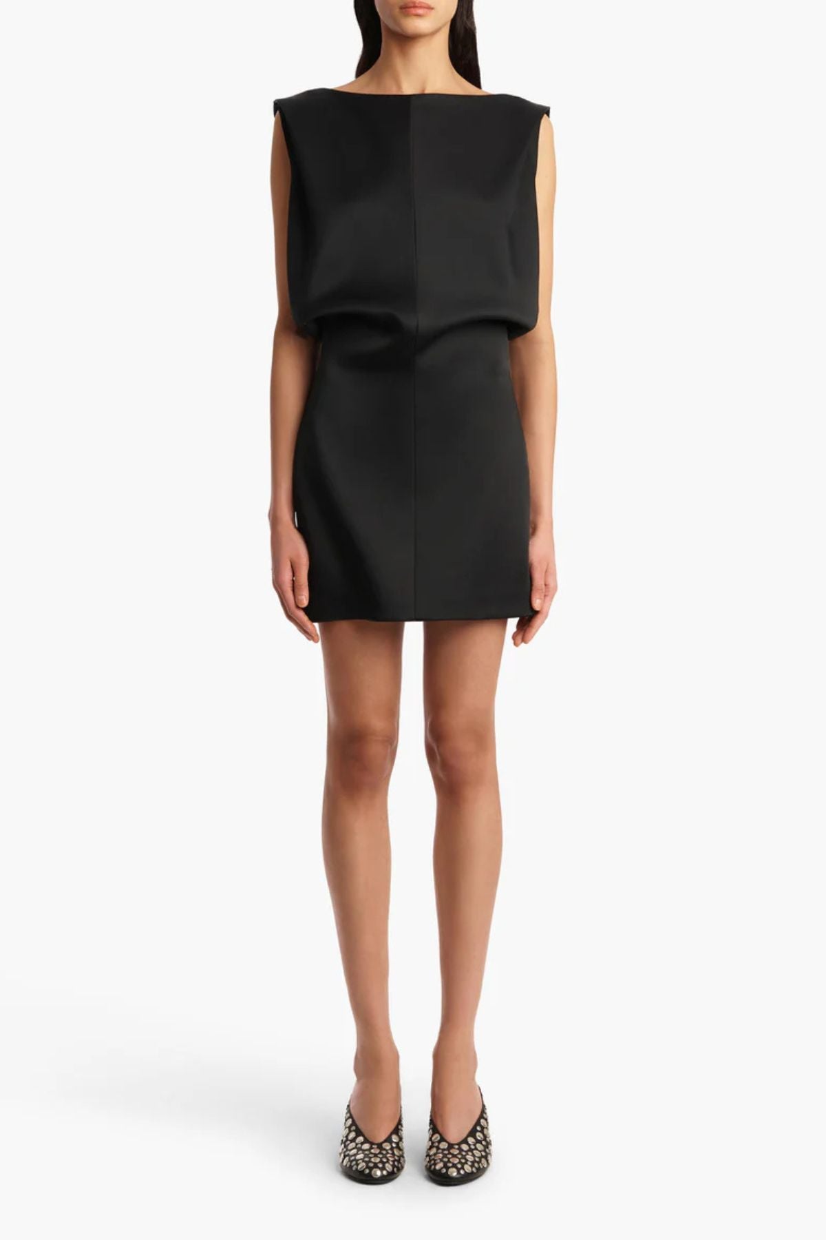 KHAITE Toma Dress - Black
