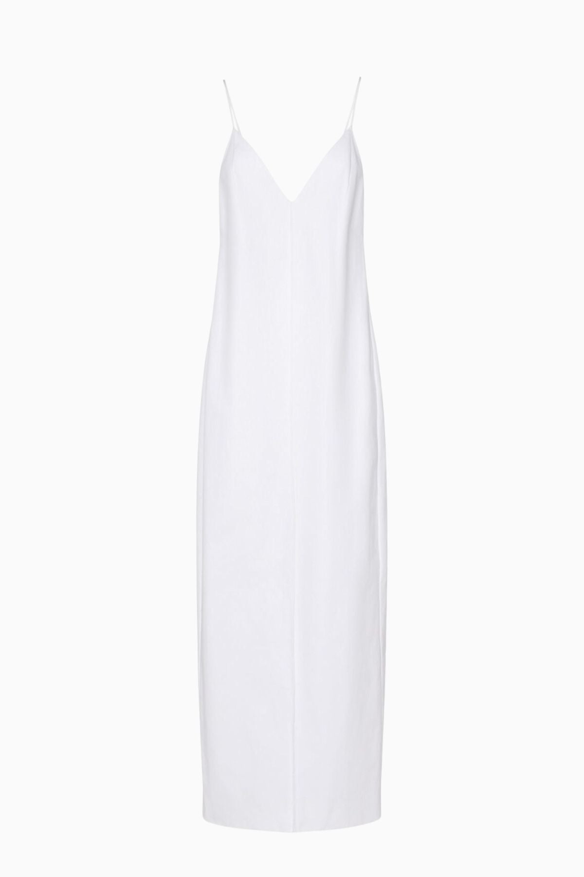 KHAITE Tulula Cotton Poplin Dress - White