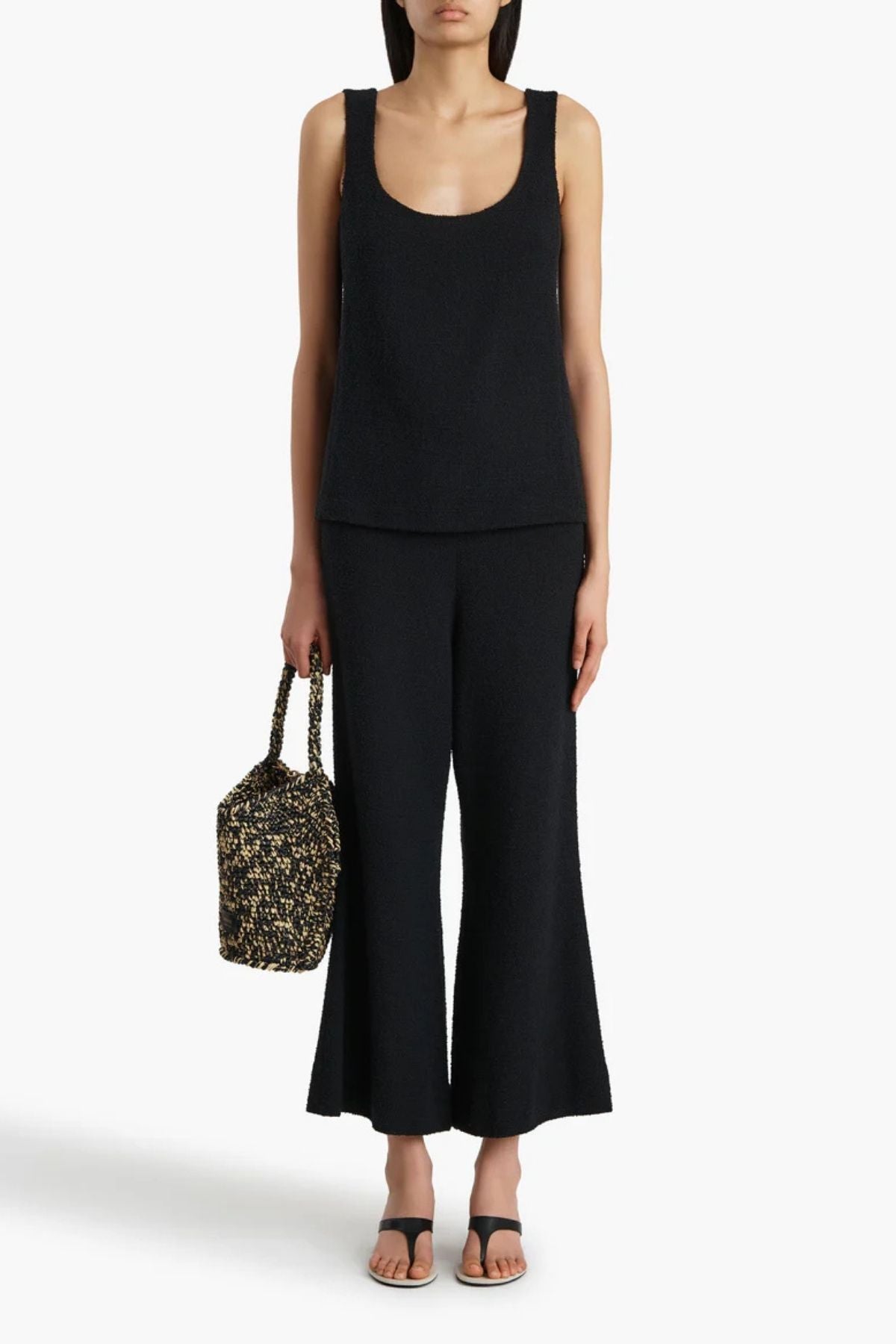 KHAITE Walter Pant - Black