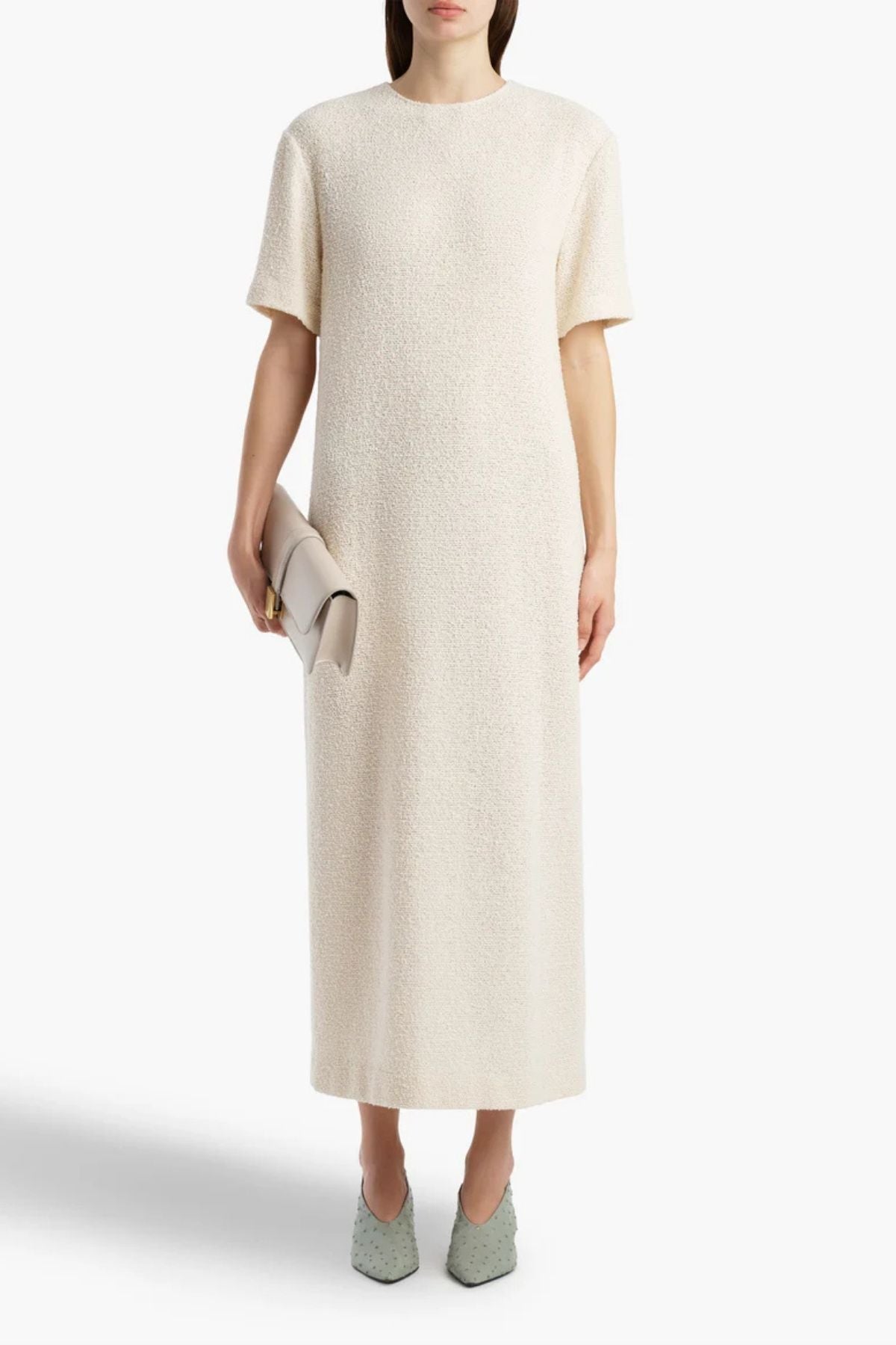 KHAITE Webber Dress - Natural