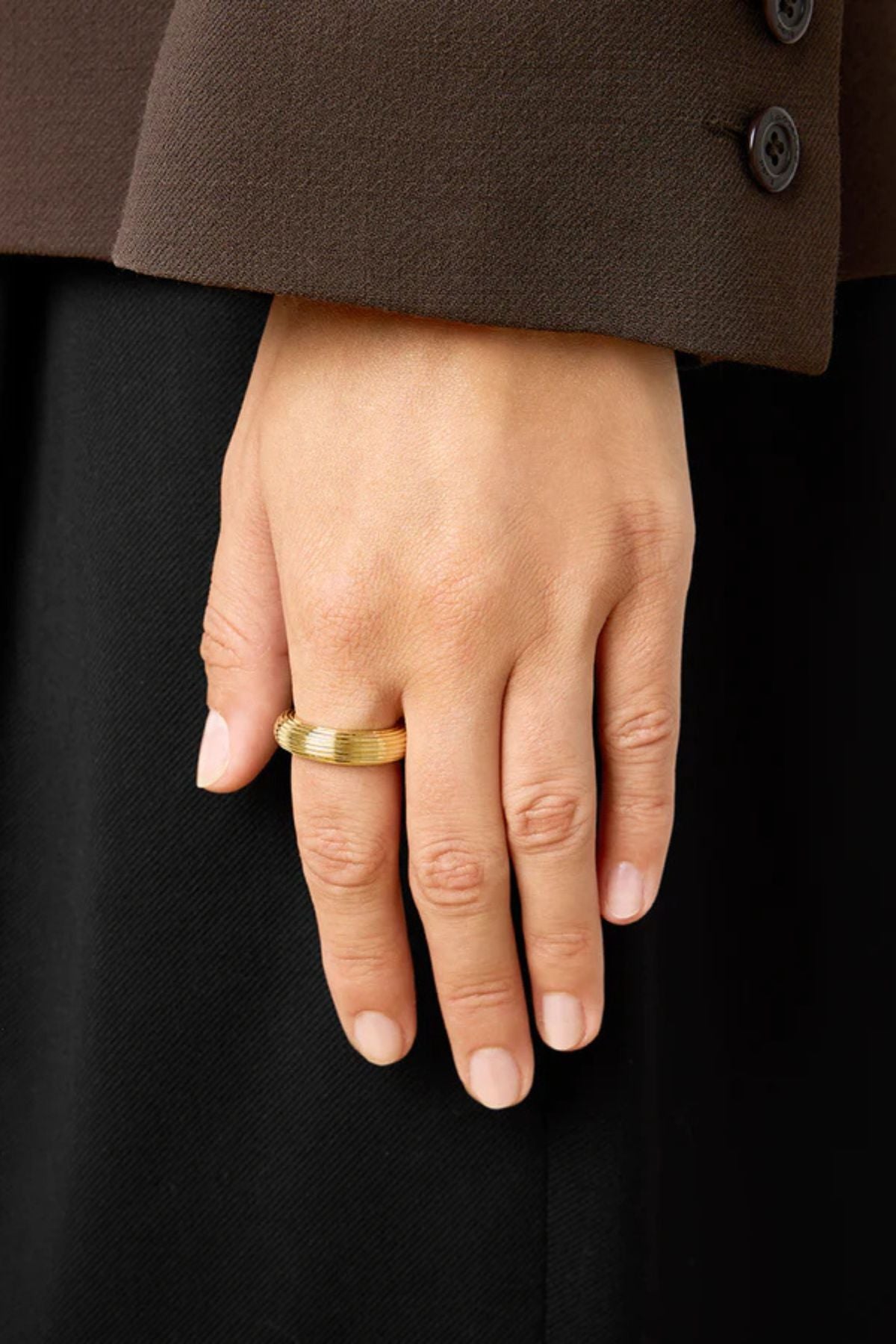 LIÉ STUDIO The Amelia Ring - Gold