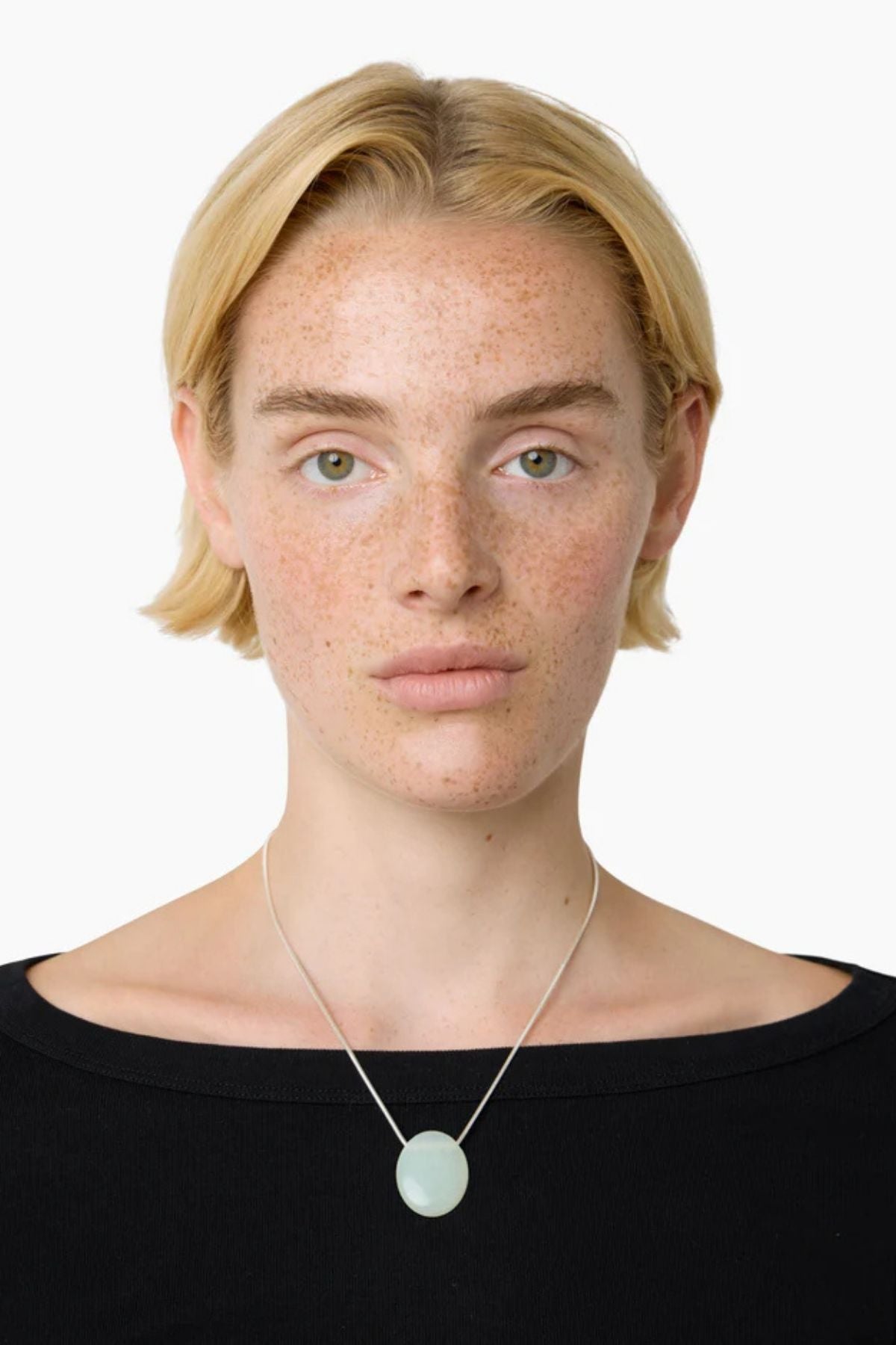 LIÉ STUDIO The Julia Necklace - Green Serpentine