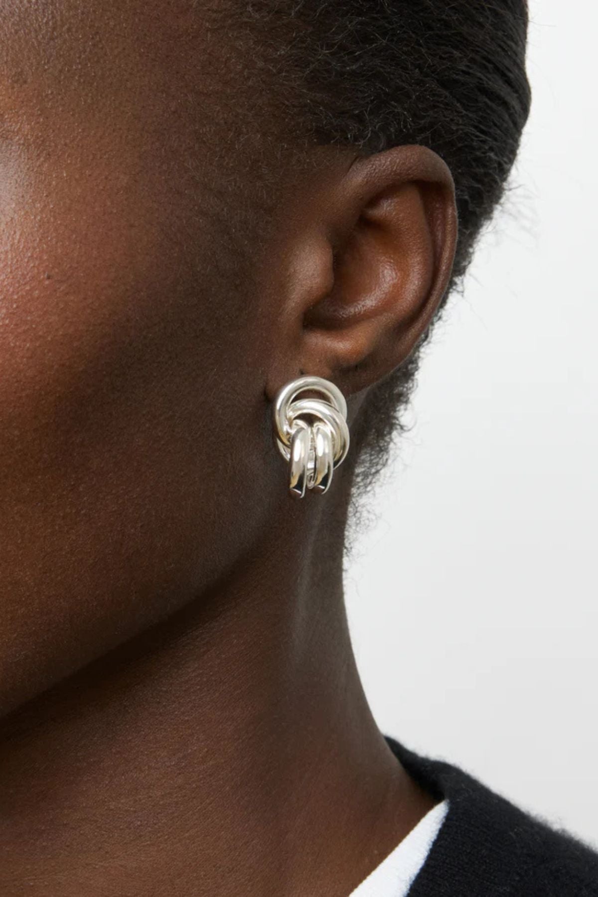LIÉ STUDIO The Vera Earrings - Silver