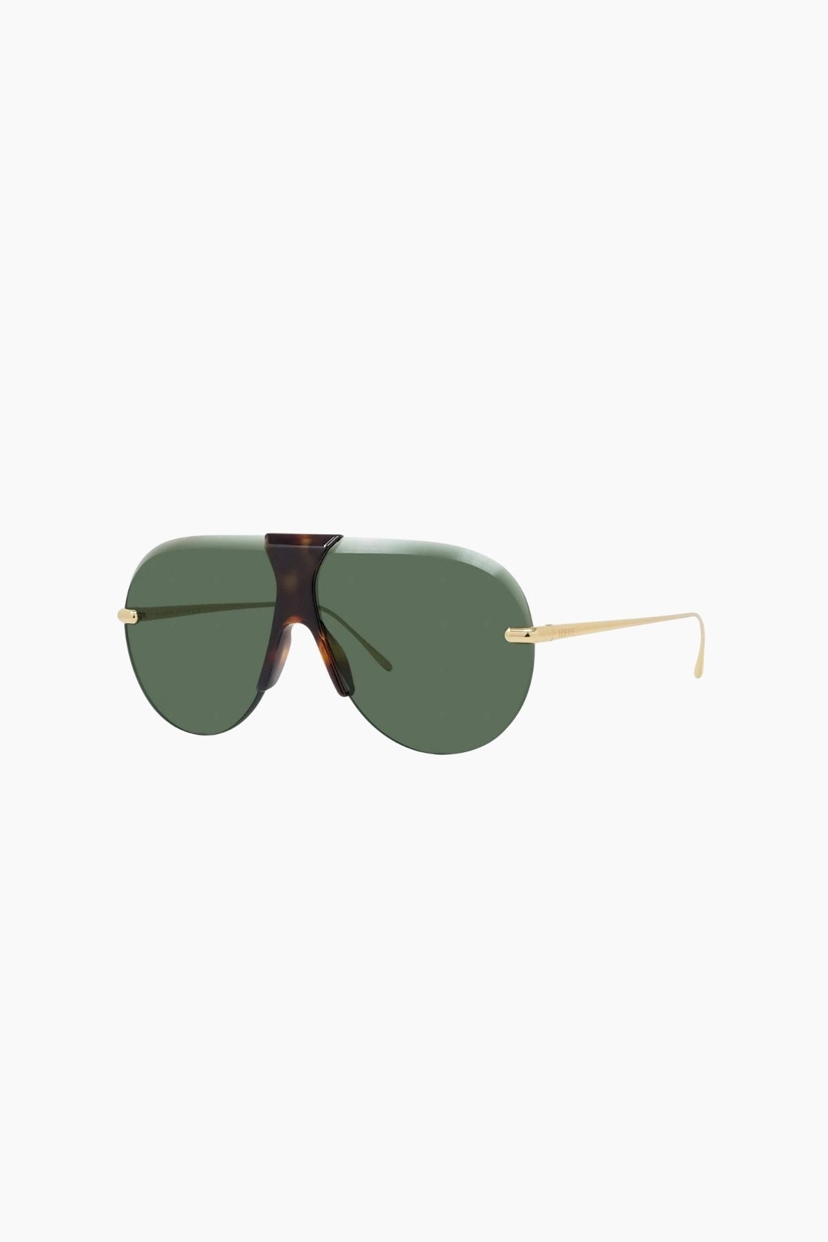 LOEWE Semi-Rimless Sunglasses - Tortoise