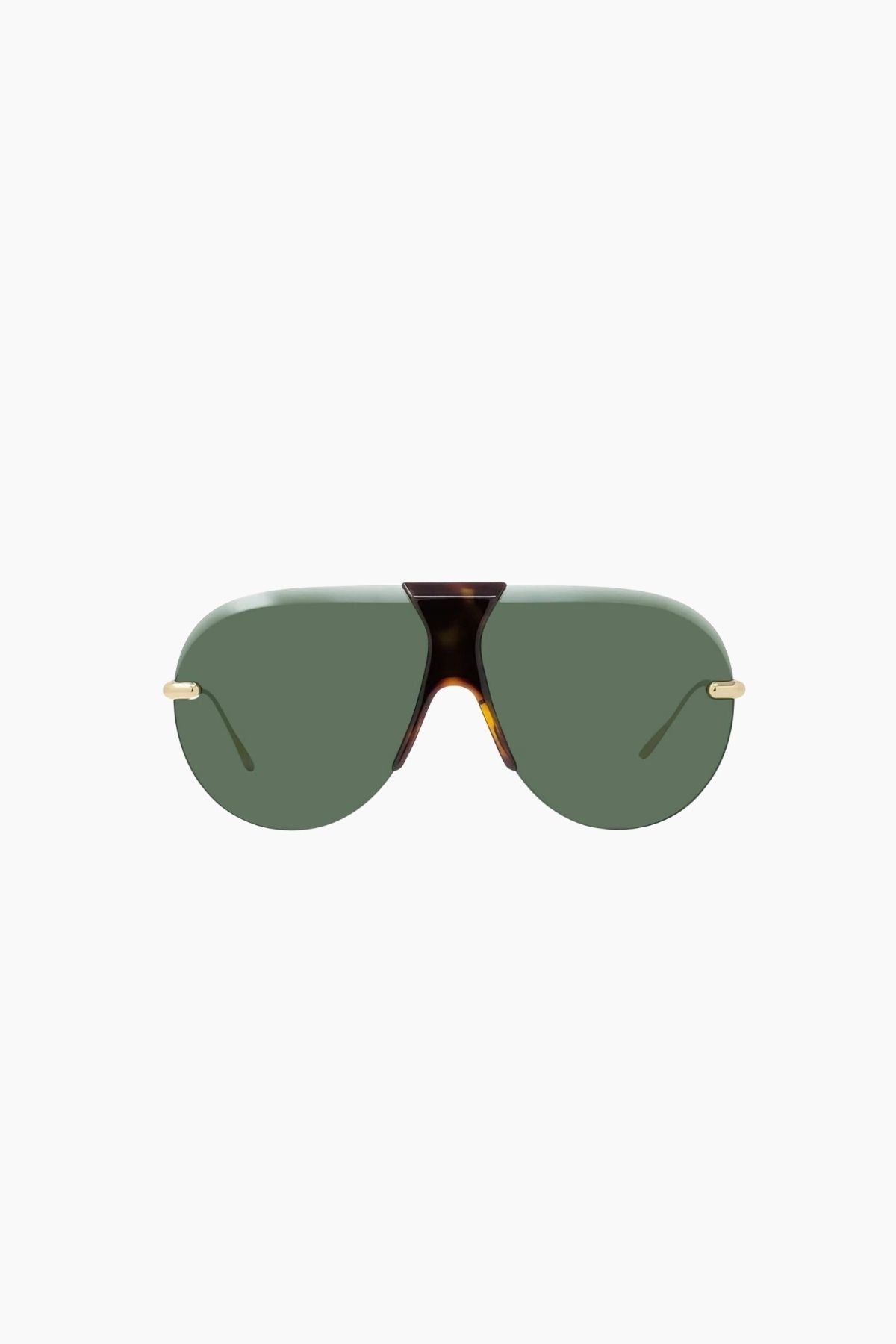 LOEWE Semi-Rimless Sunglasses - Tortoise