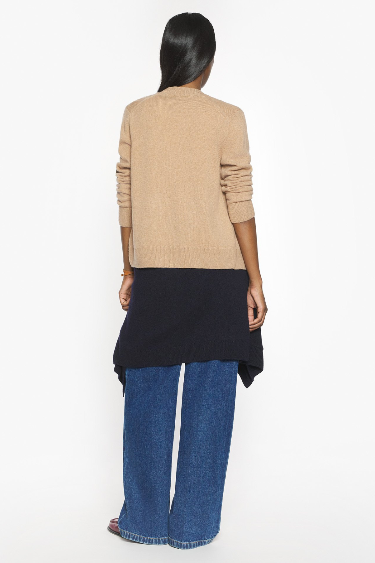 Maison Kitsuné Baby Fox Boxy Cardigan - Canvas Brown