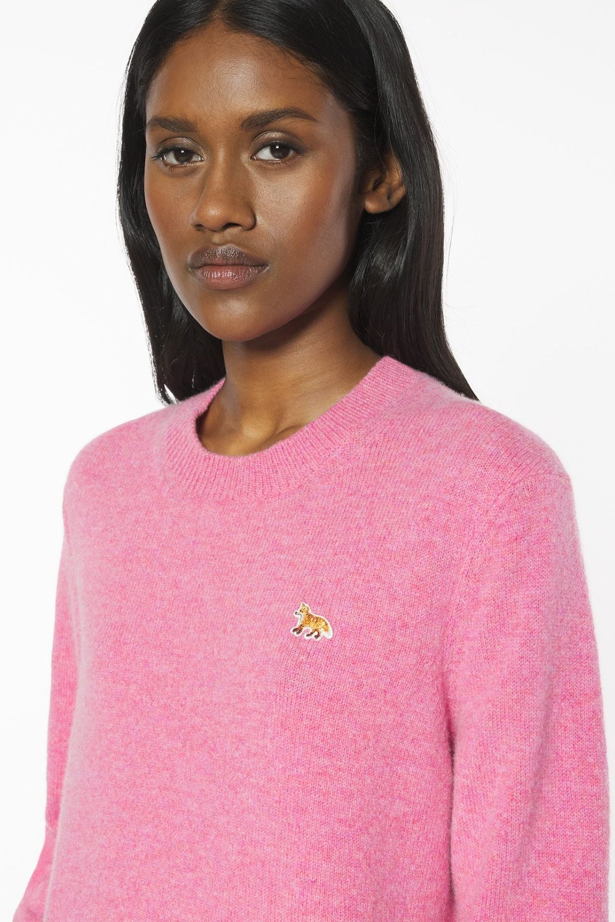 Maison Kitsuné Baby Fox Regular Jumper - Pale Rose