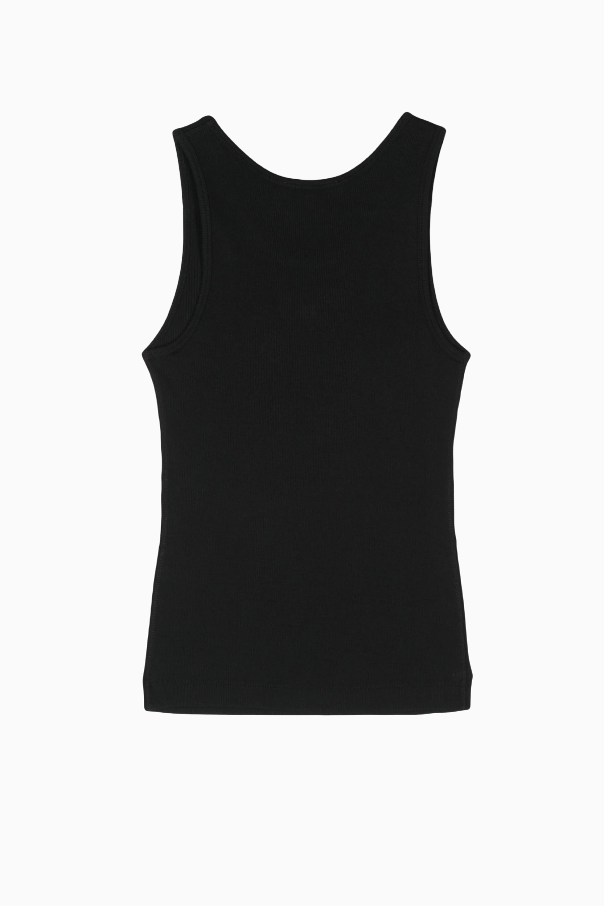 Maison Kitsuné Baby Fox Ribbed Tank - Black