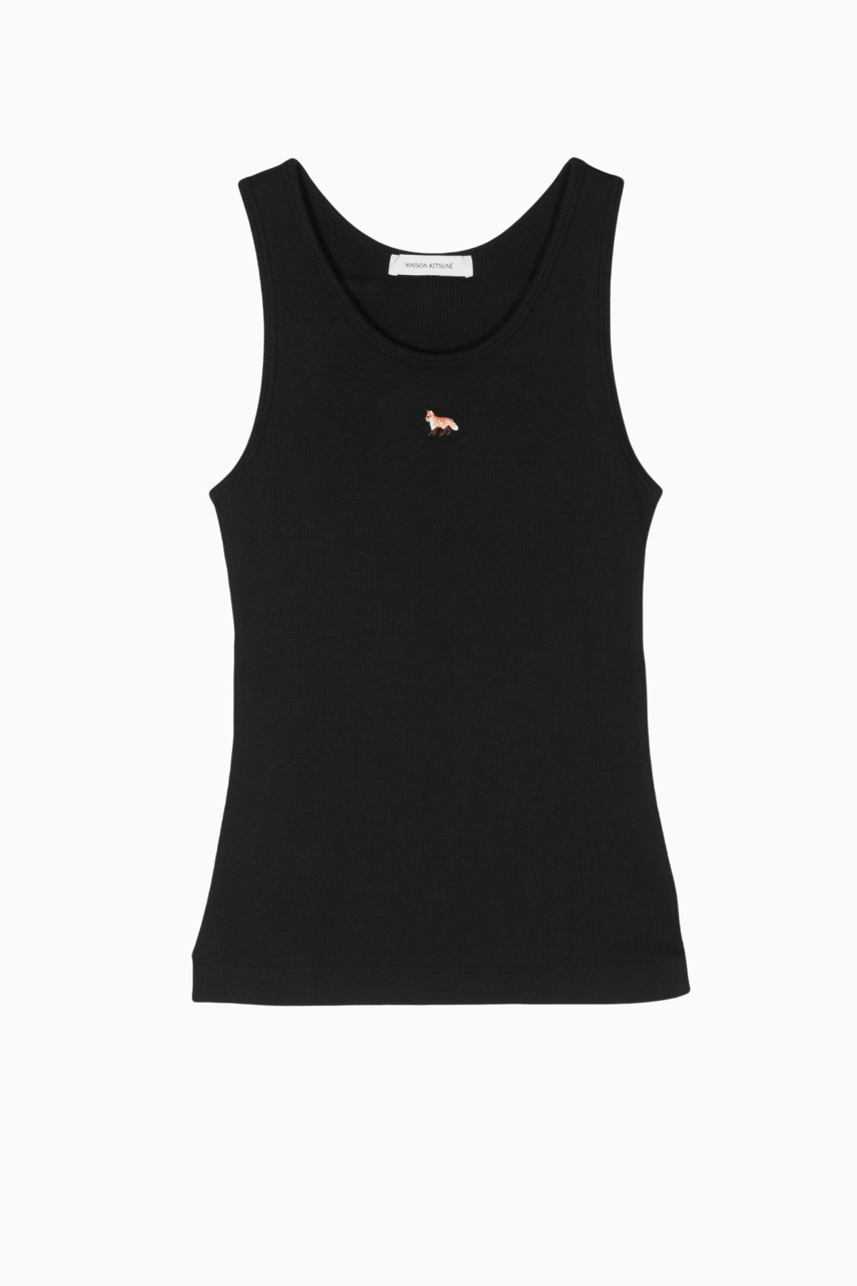Maison Kitsuné Baby Fox Ribbed Tank - Black – GRACE Melbourne Maison Kitsuné Baby Fox Ribbed Tank - Black – GRACE Melbourne