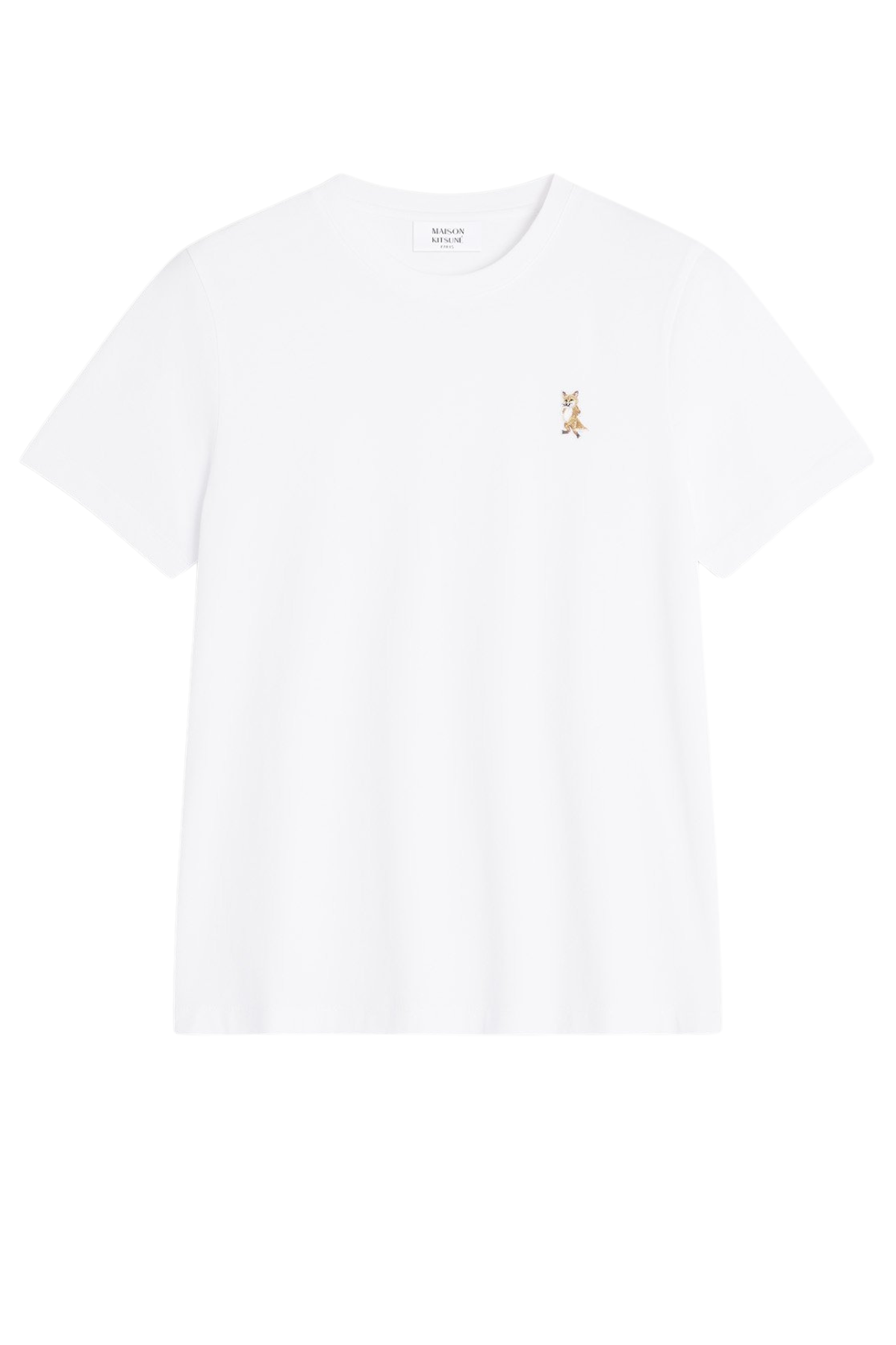 Maison Kitsuné Lady Fox Regular T-Shirt - White