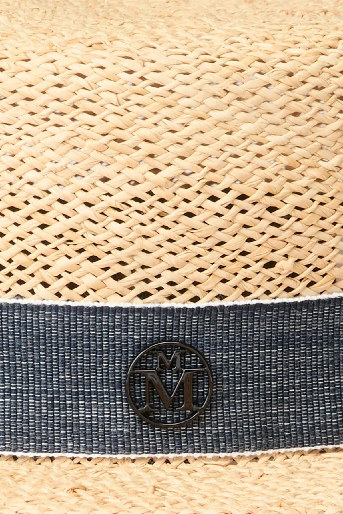 Maison Michel Kiki Summer Capsule - Natural/ Navy